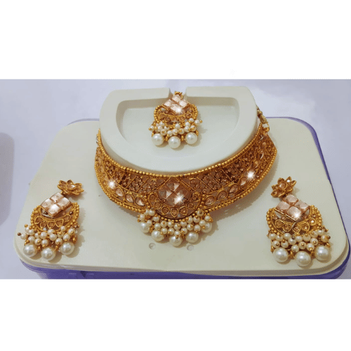 Brass Gold-plated Jewel Set 