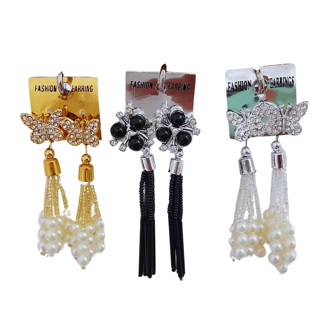Combo pack of earrings set Pack of 3 different Pcs