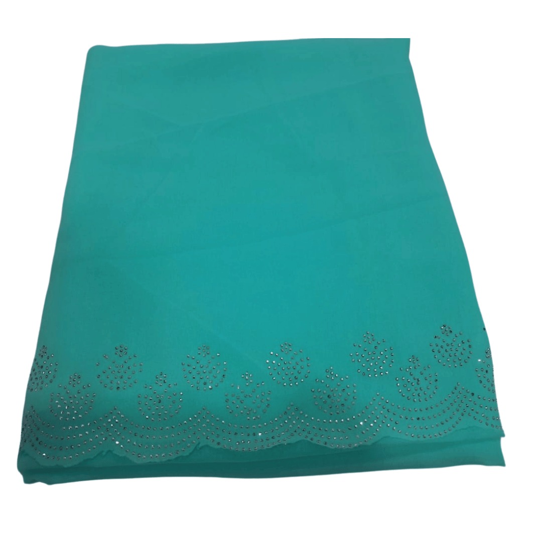 Embellished Chiffon Scarves Sare