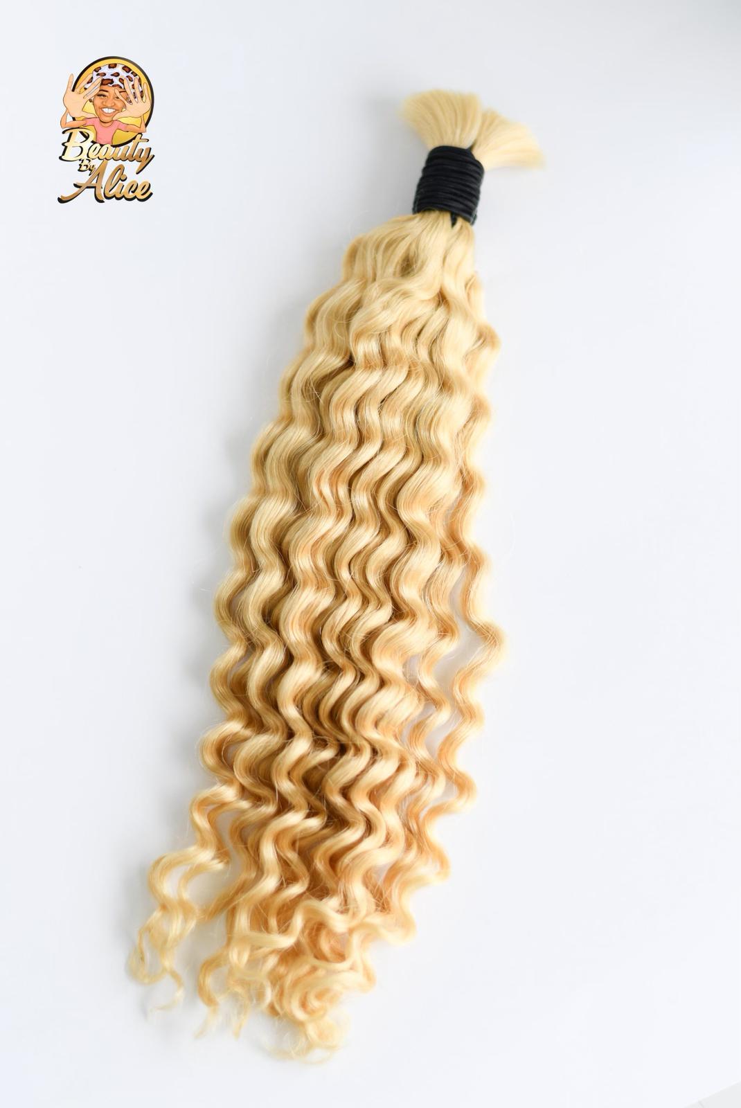 *613 100% Virgin bulk hair color