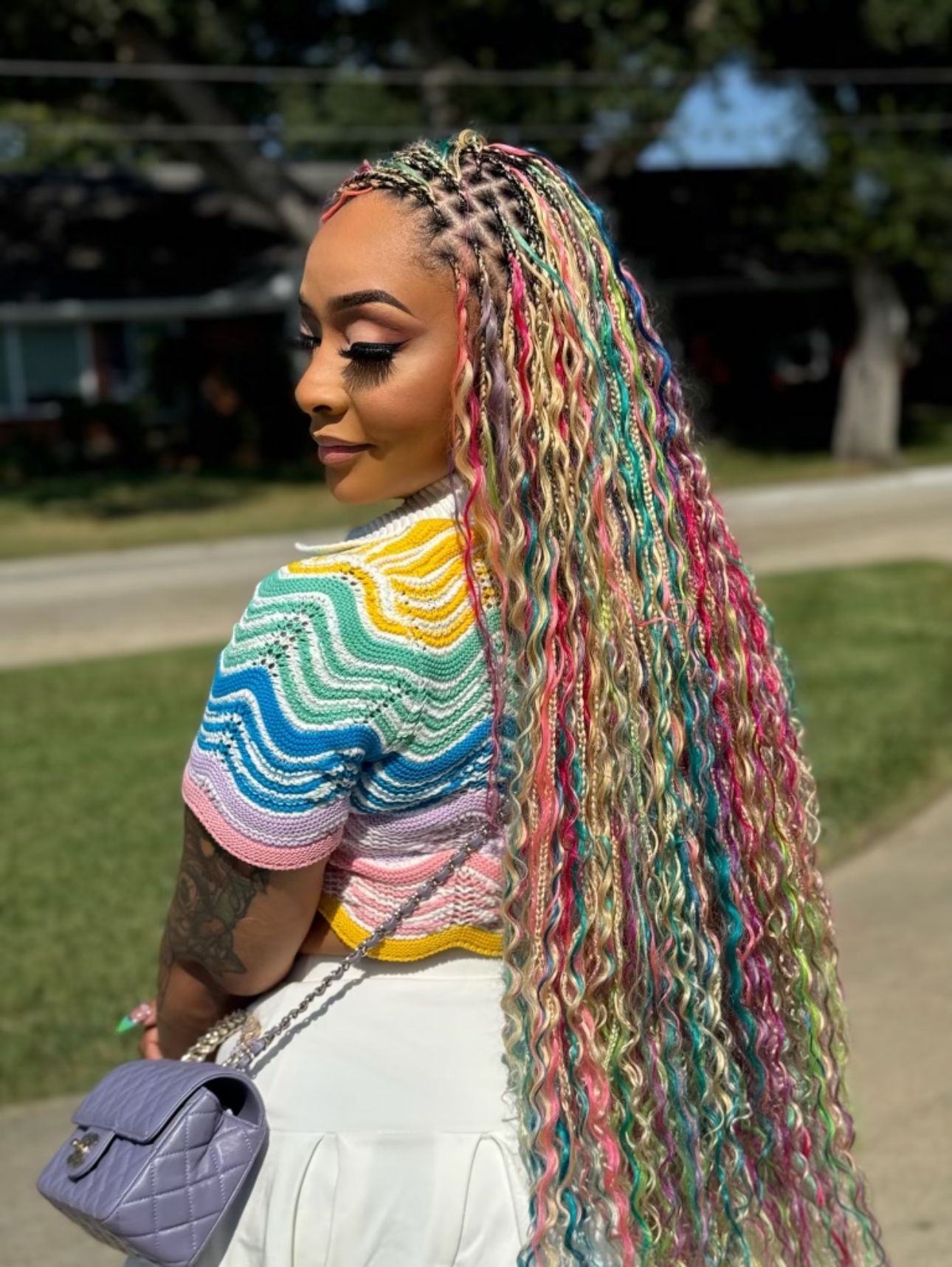 Small bora bora braids