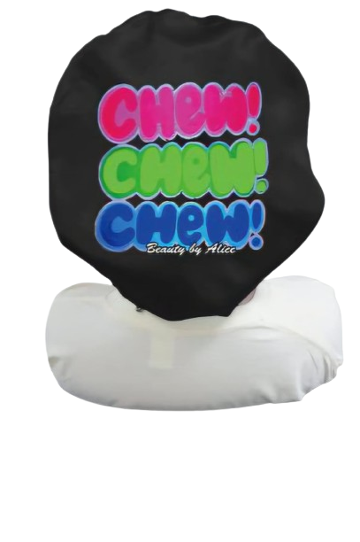 Beauty by Alice Satin Bonnet (Black)