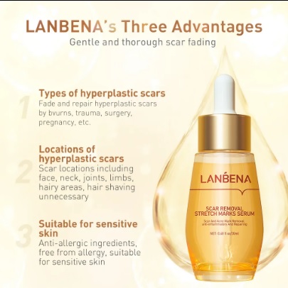 LANBENA Scar Removal Stretch Marks Serum