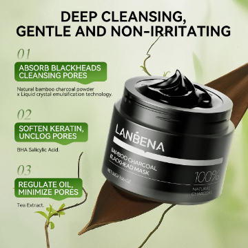 LANBENA Bamboo Charcoal Blackhead Mask