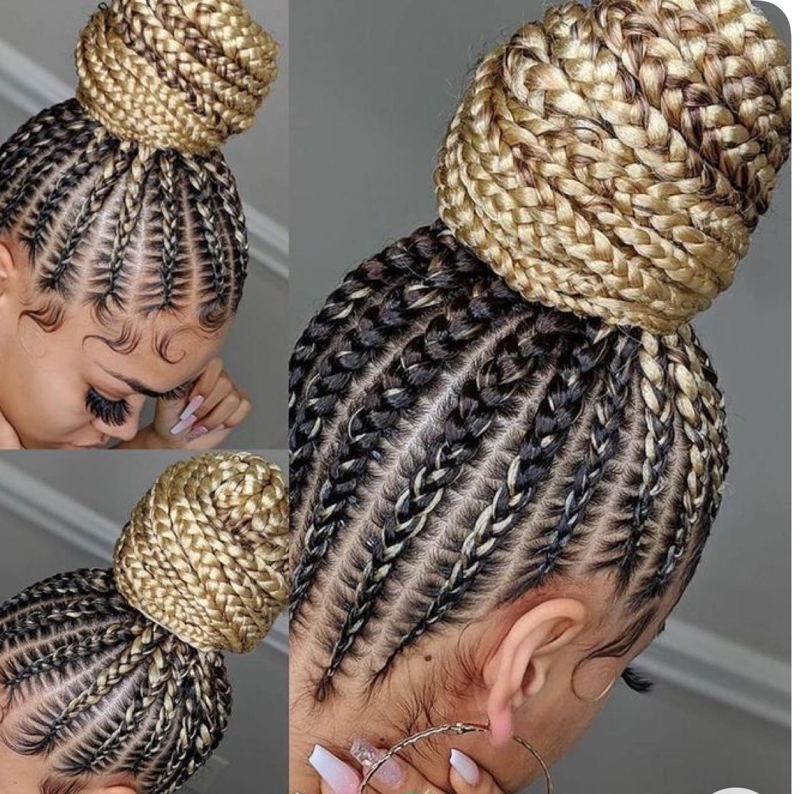 Conrow Up To Ponytail
