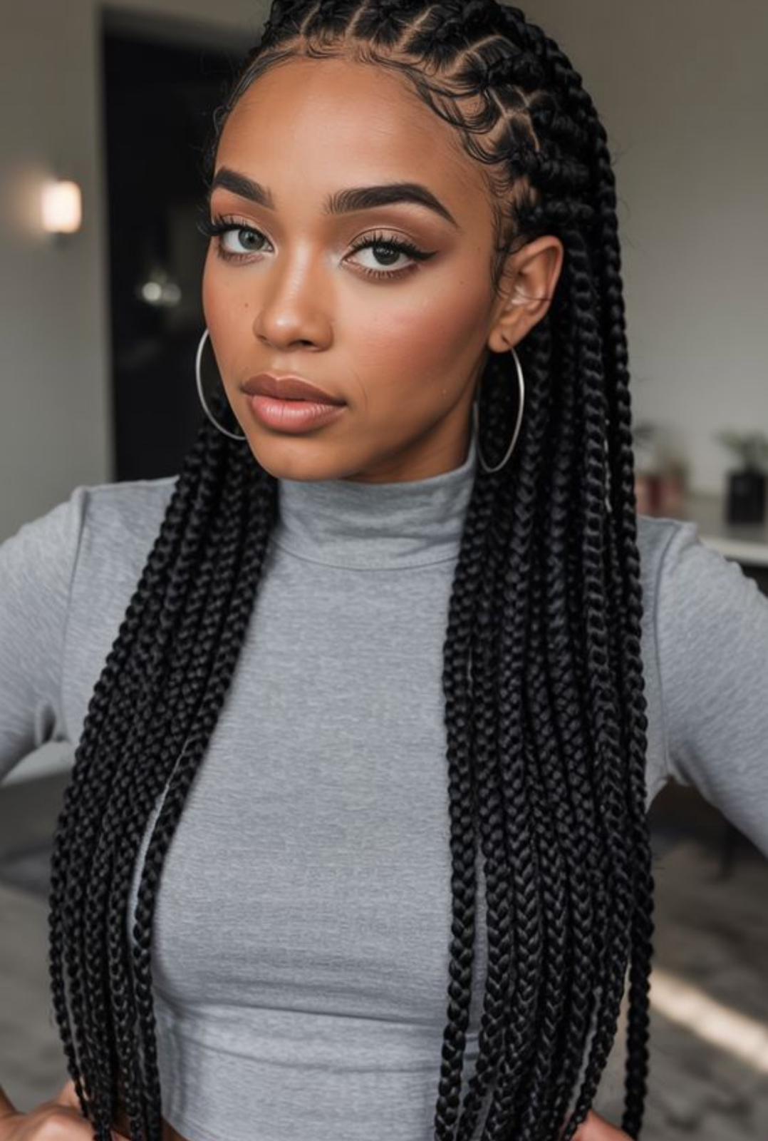 Large Boxe braids