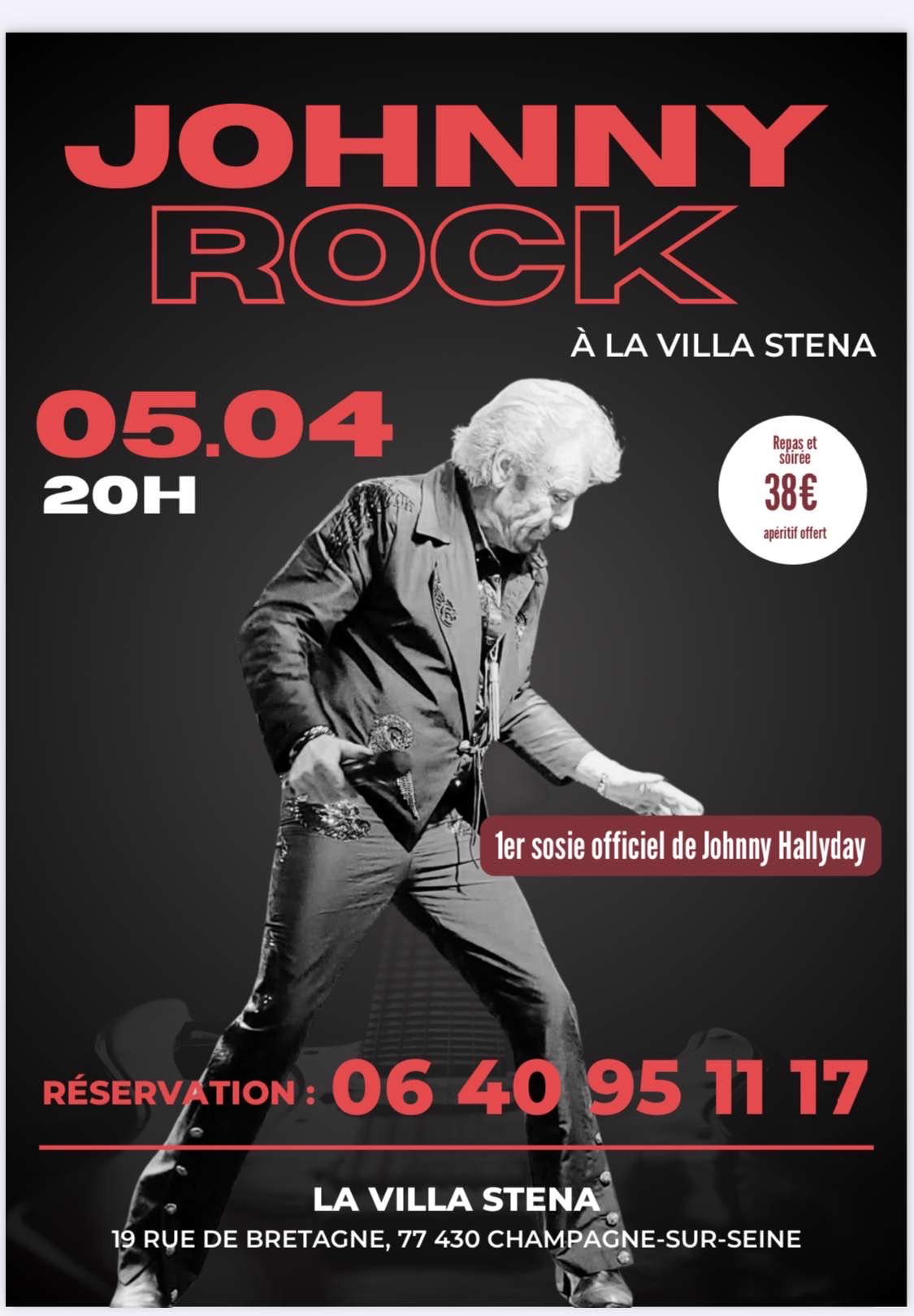 Soirée Johnny Rock