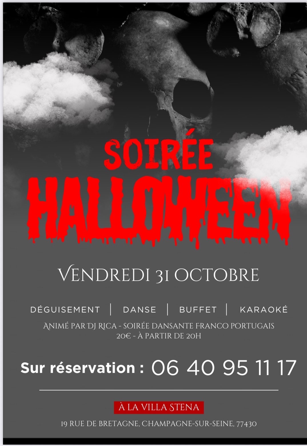 Soirée Halloween