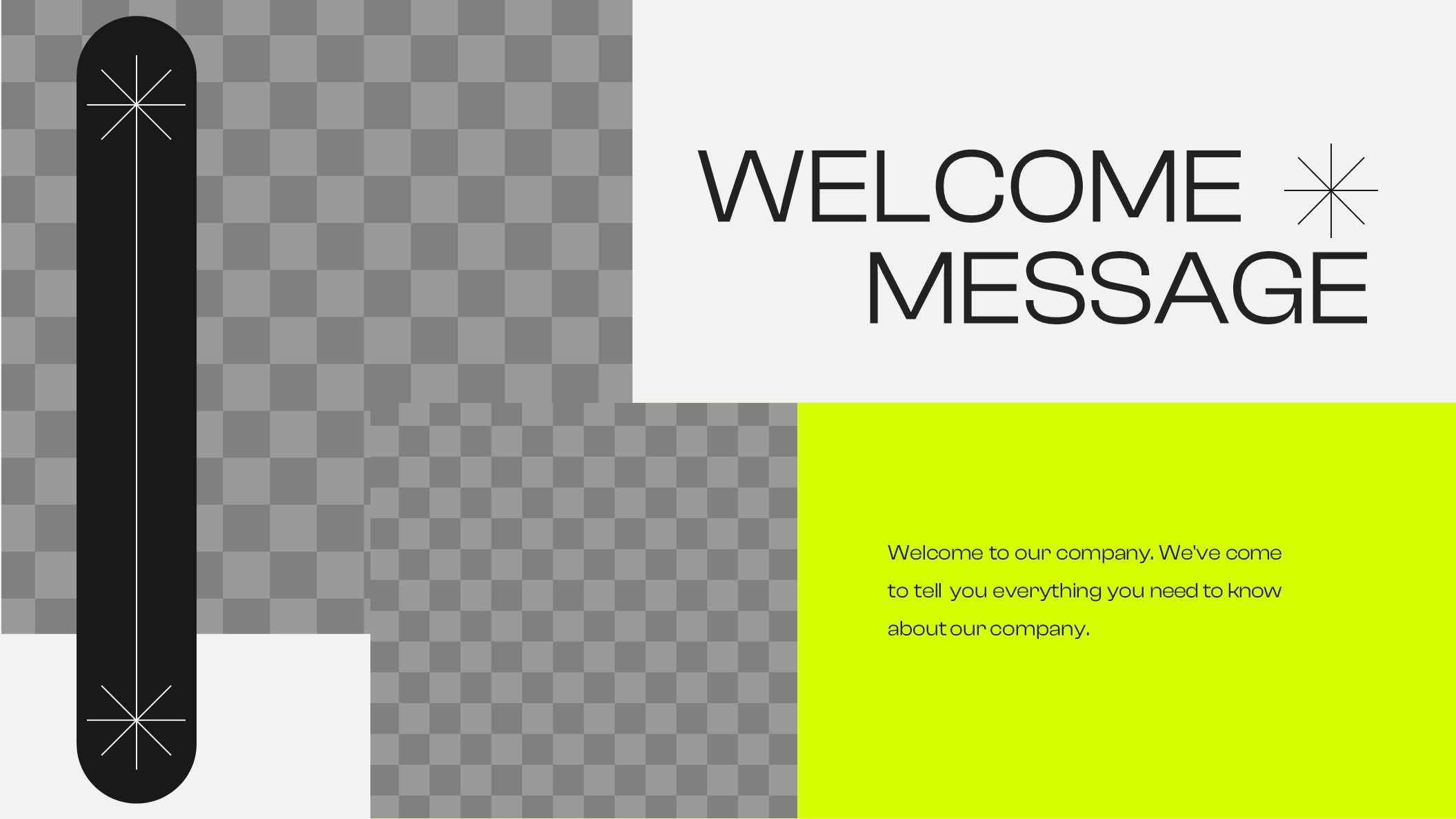Customizable Neon Company Profile PPT