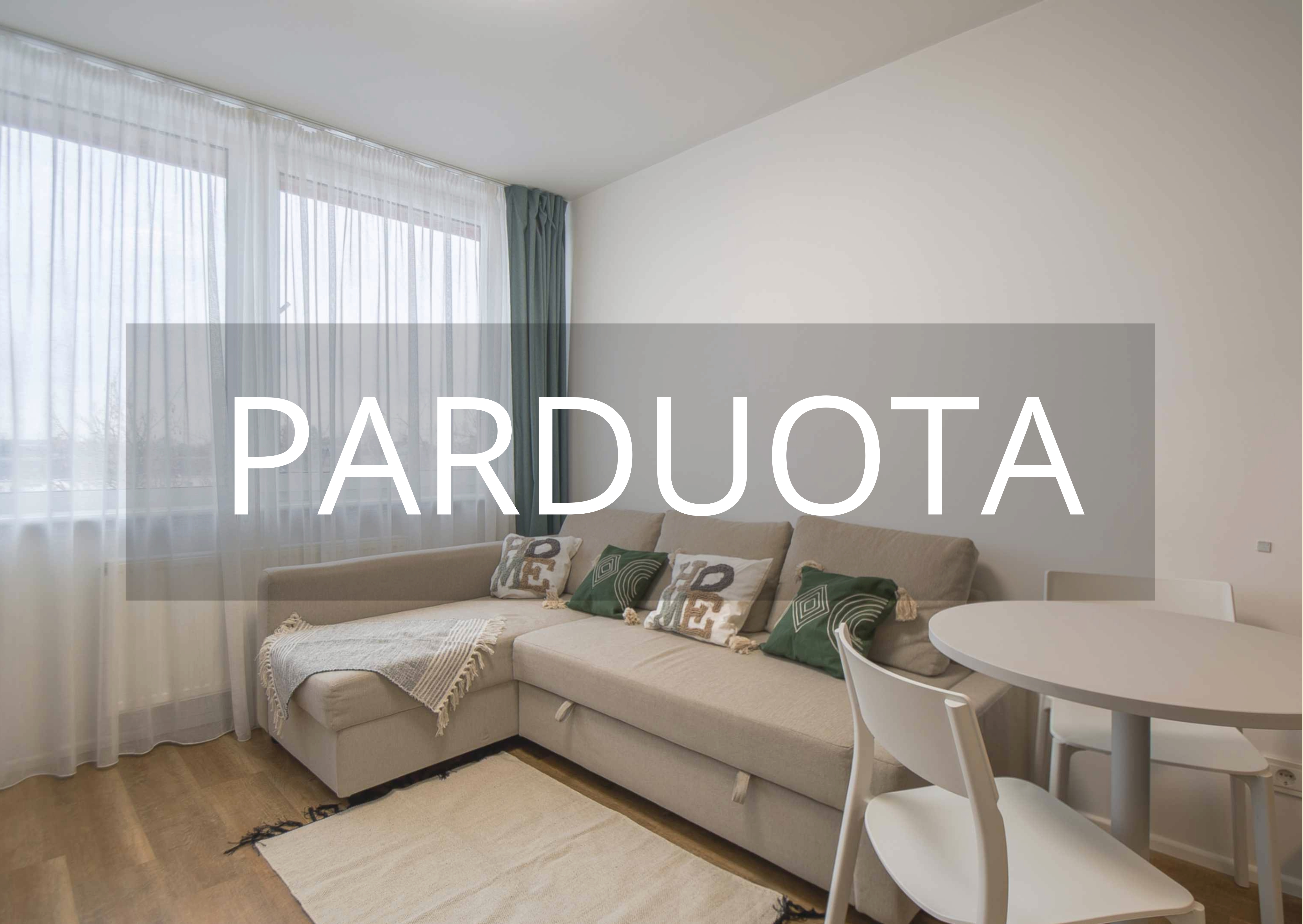 PARDUODAMAS STUDIO TIPO BUTAS