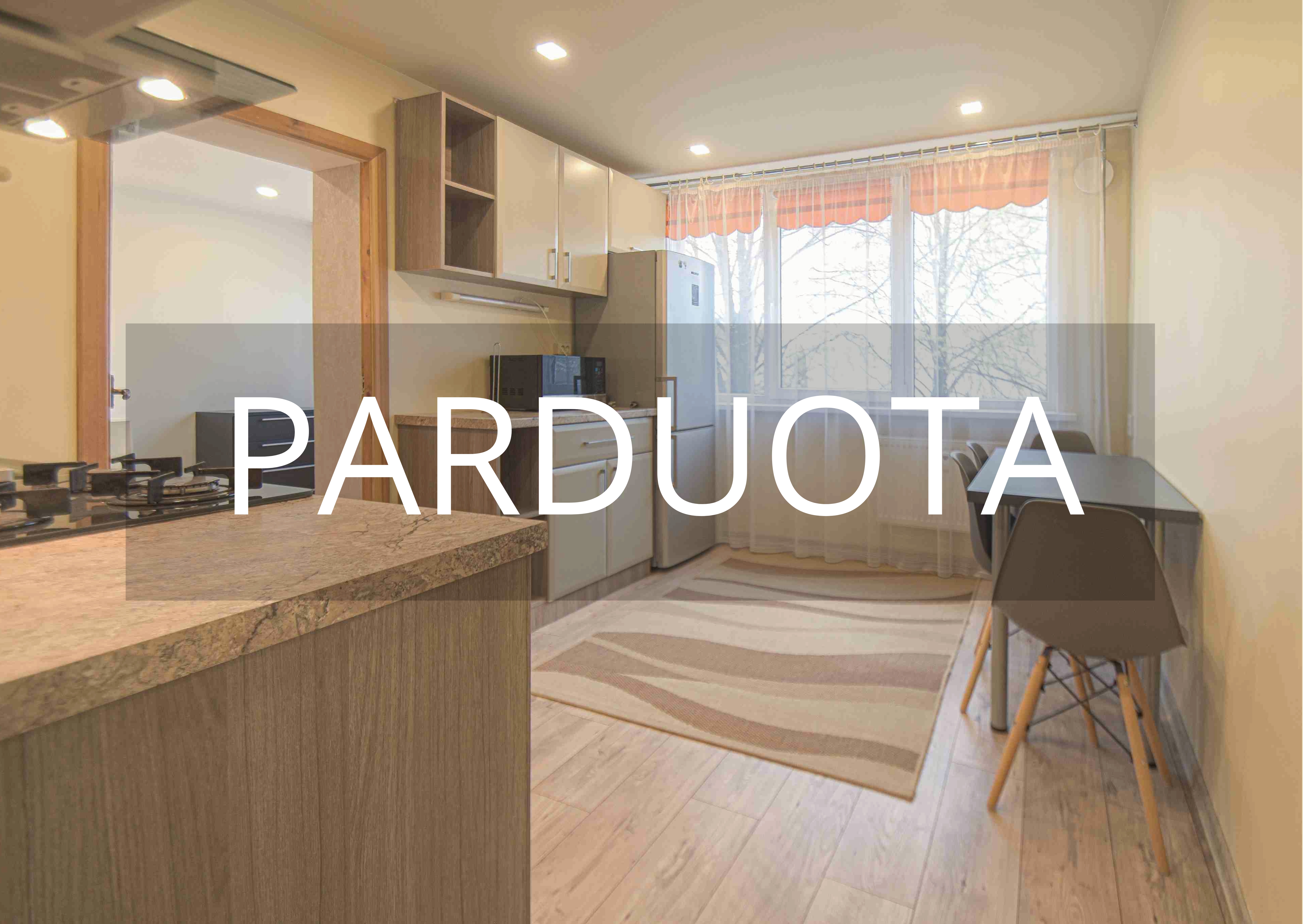 PARDUODAMAS 2 KAMBARIŲ BUTAS KAUNE