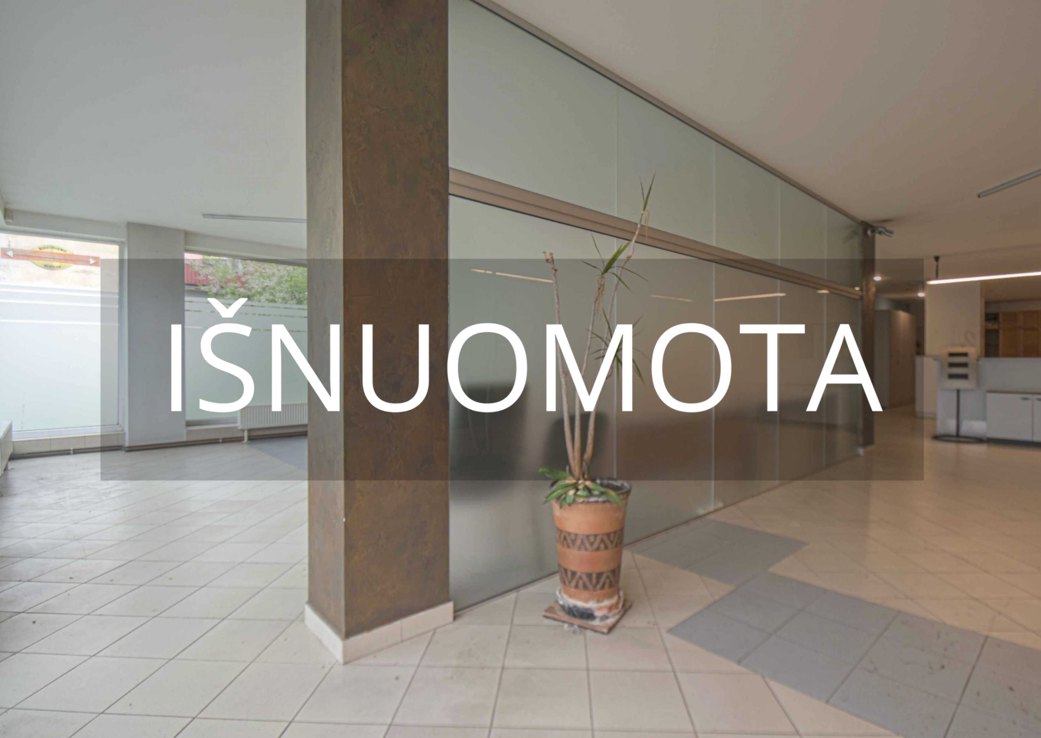 IŠNUOMOJAMOS KOMERCINĖS PATALPOS