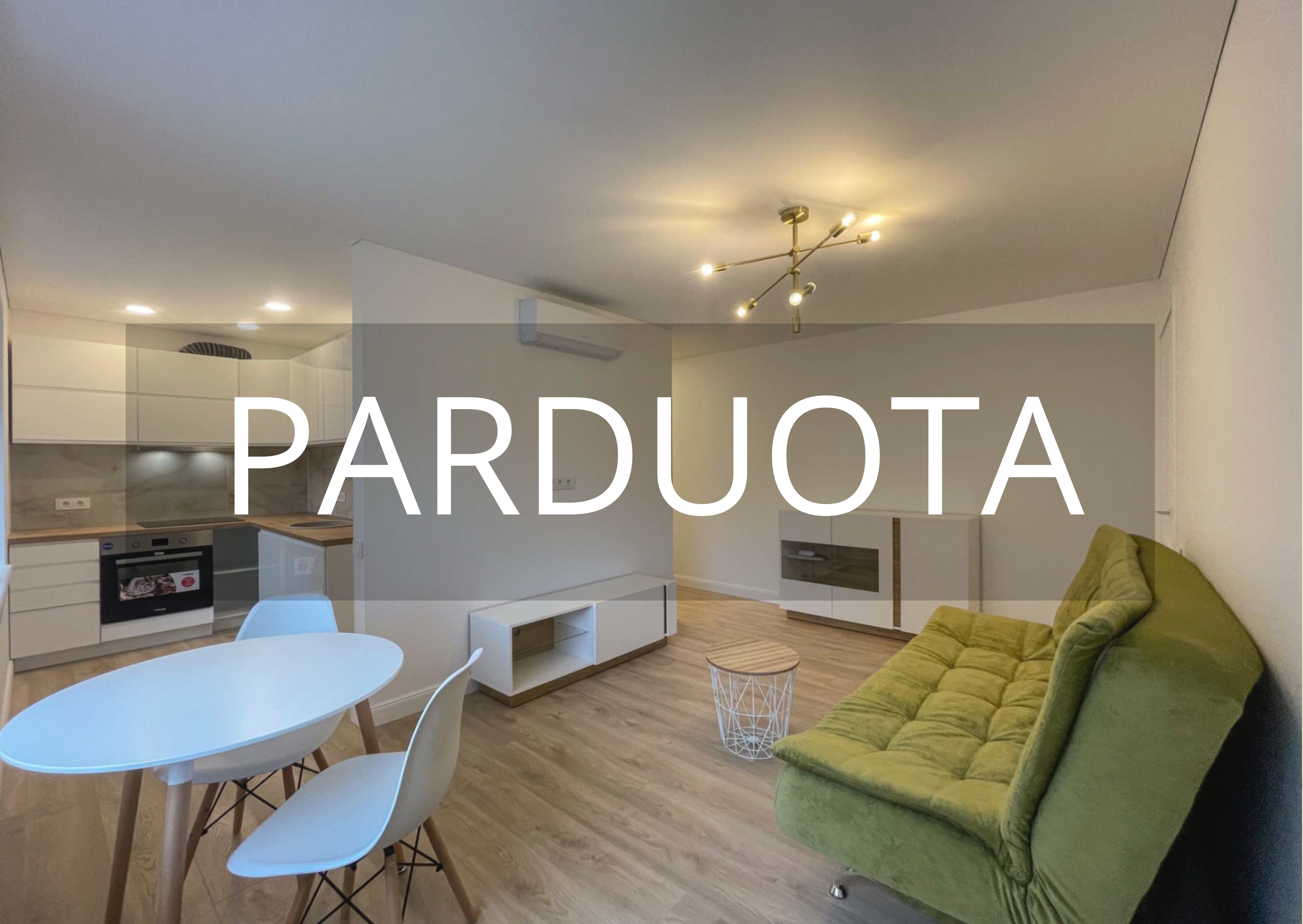 PARDUODAMAS 3 KAMBARIŲ BUTAS KAUNE