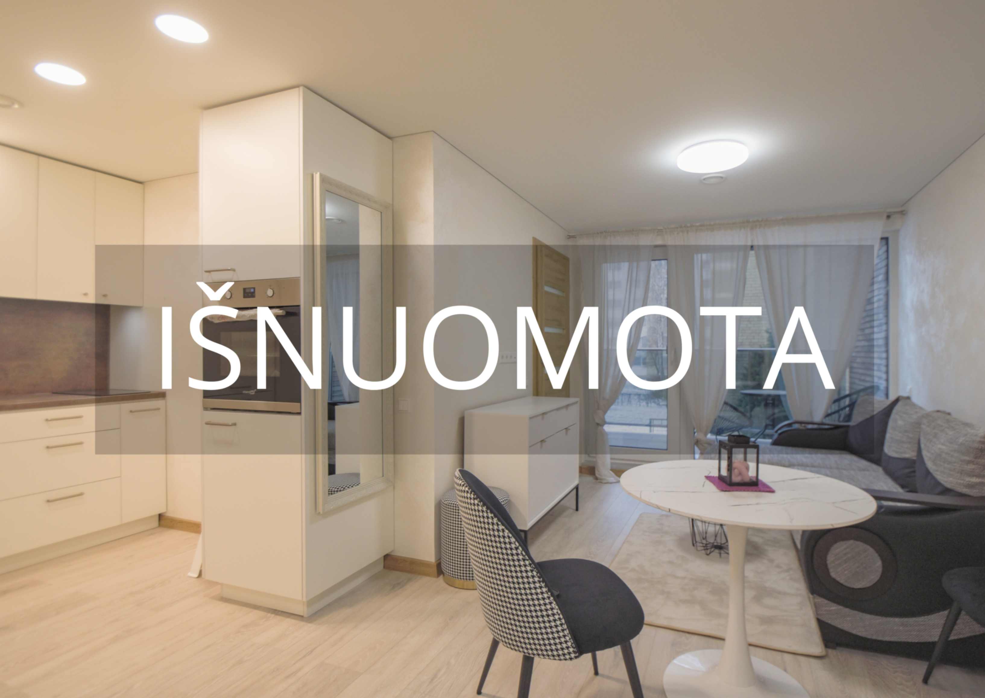 IŠNUOMOJAMAS 2 KAMBARIŲ BUTAS KAUNE