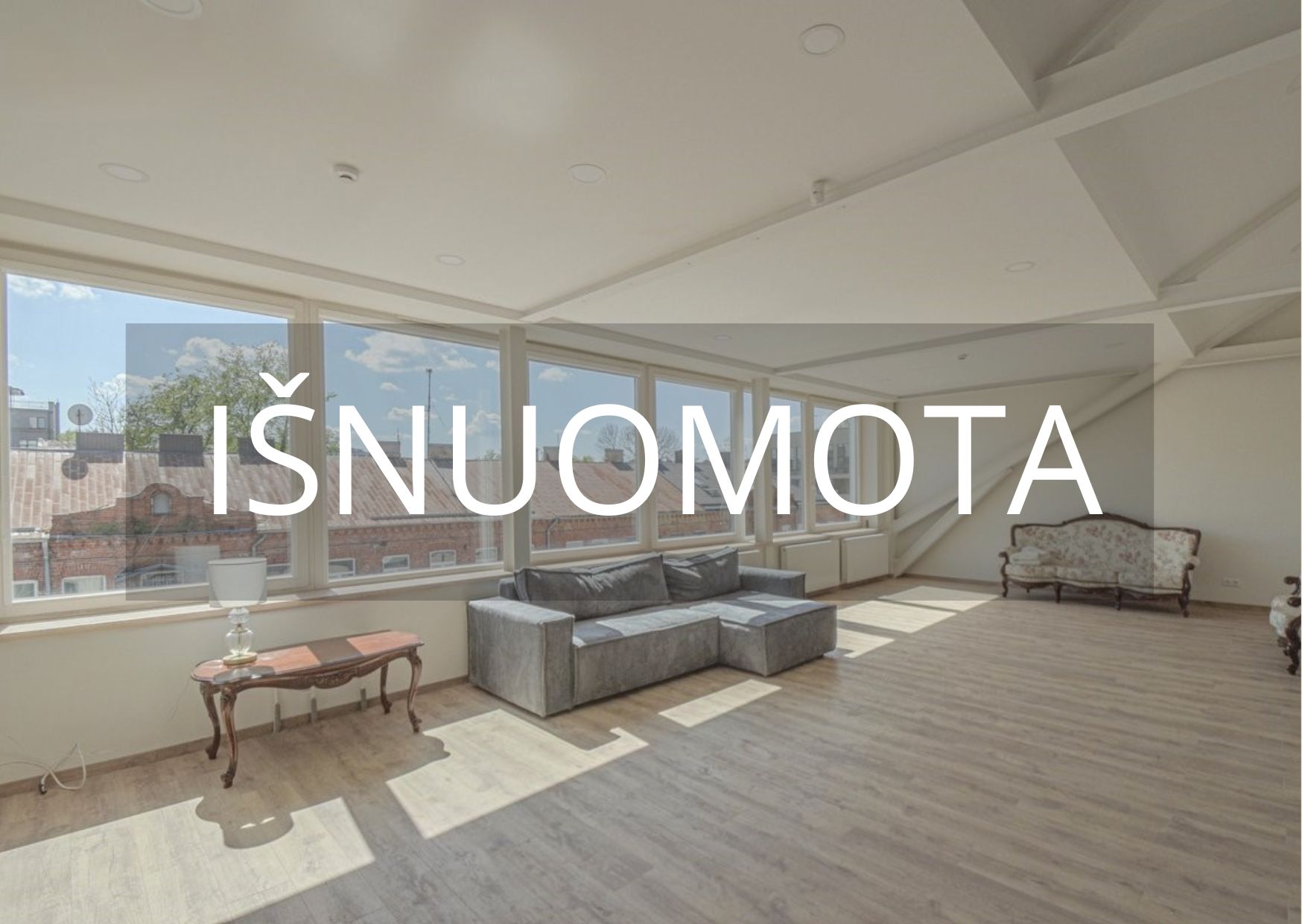 IŠNUOMOJAMOS KOMERCINĖS PATALPOS KAUNO CENTRE