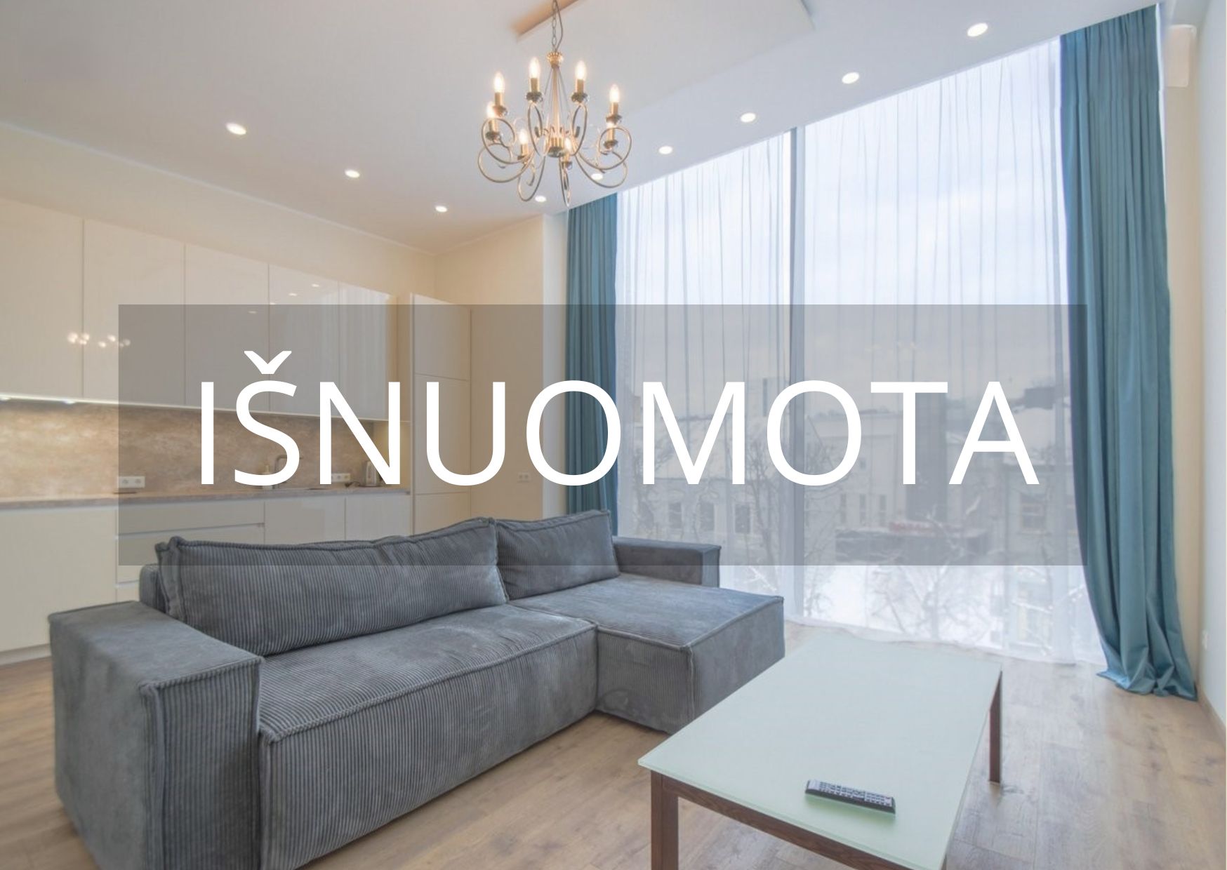 IŠNUOMOJAMAS 2 KAMBARIŲ BUTAS KAUNE