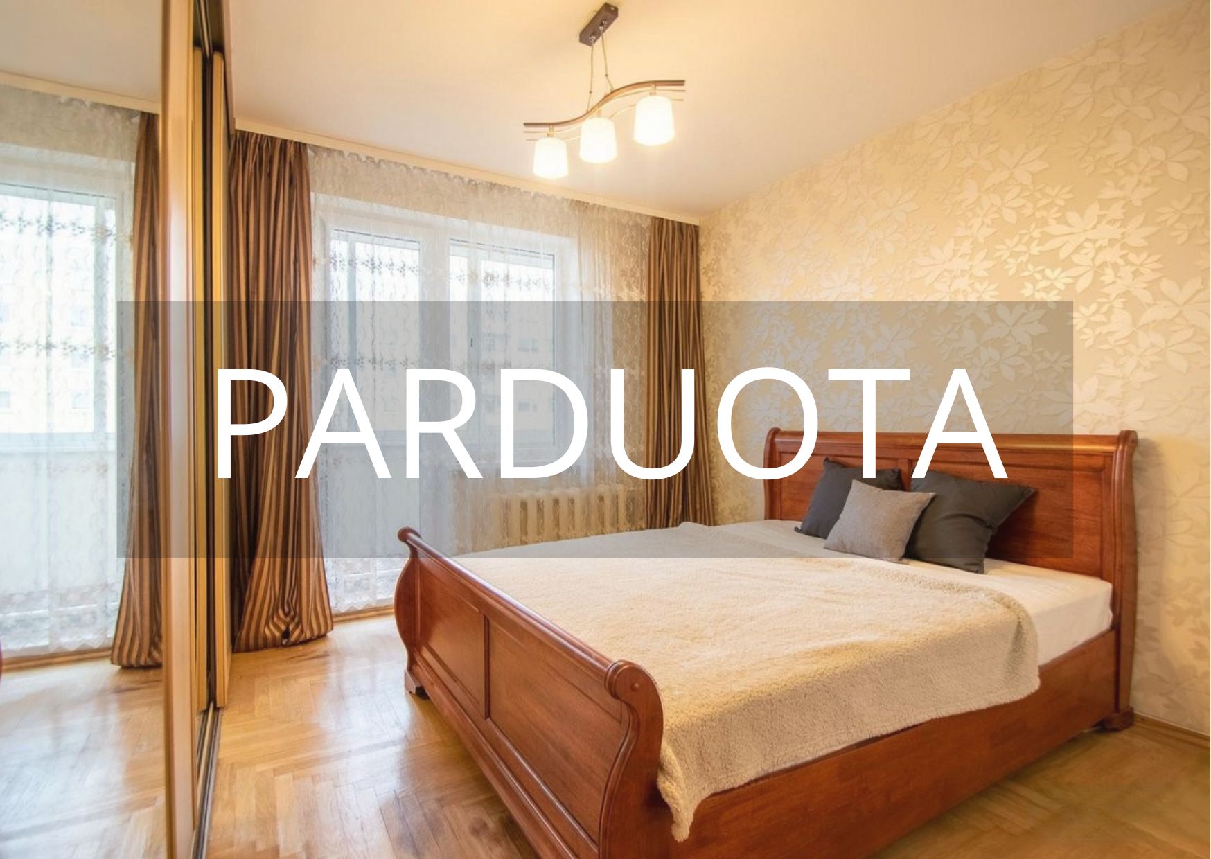 PARDUODAMAS 2 KAMBARIŲ BUTAS KAUNE