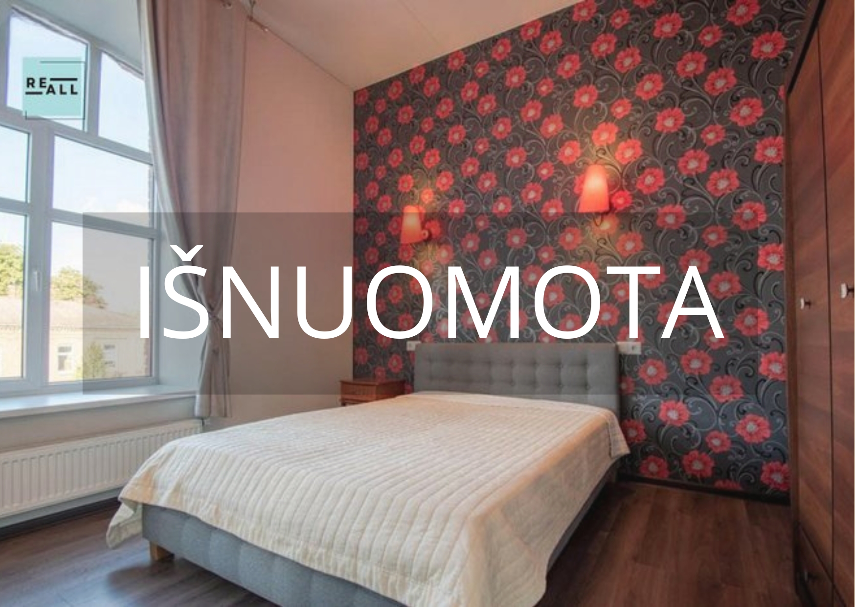 IŠNUOMOJAMAS 2 KAMBARIŲ BUTAS KAUNE