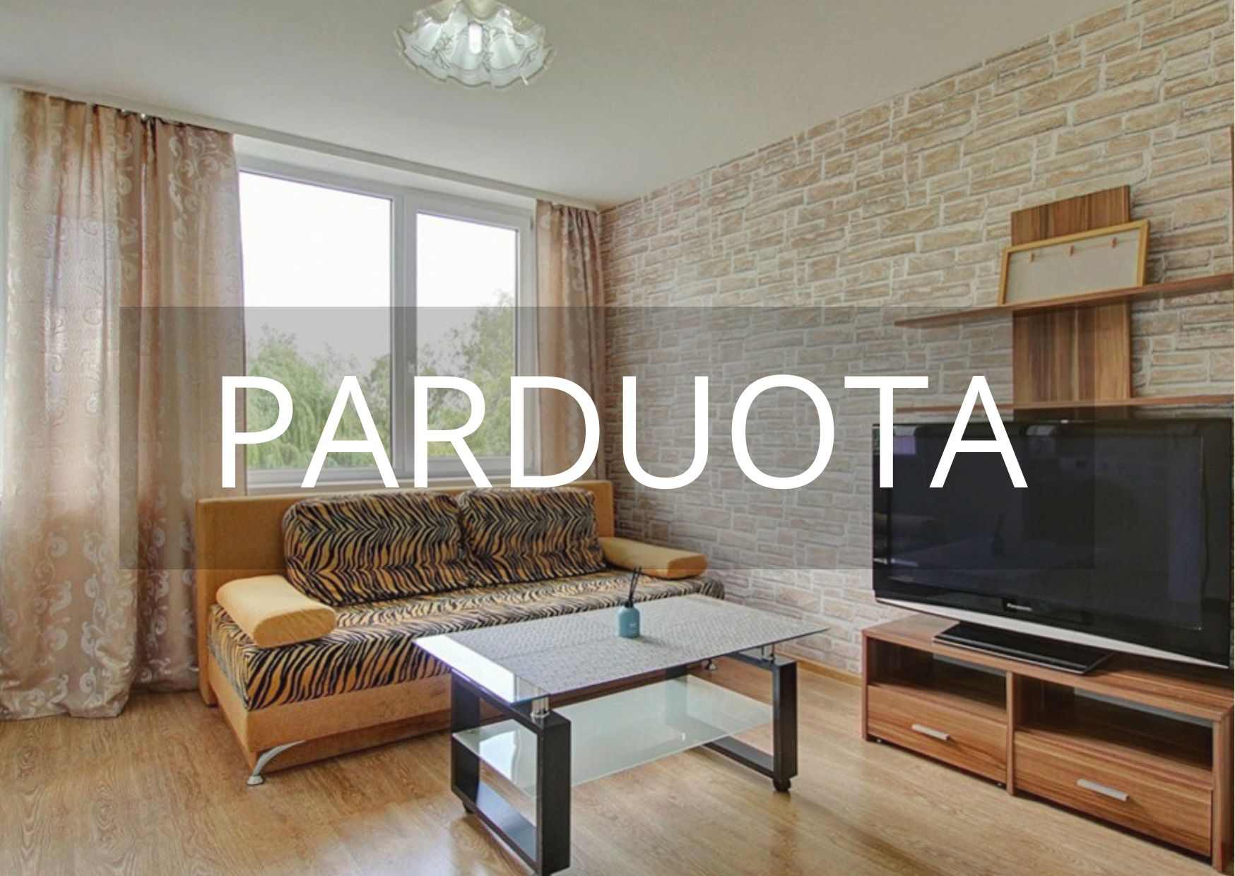 PARDUODAMAS 1 KAMBARIO BUTAS KAUNE