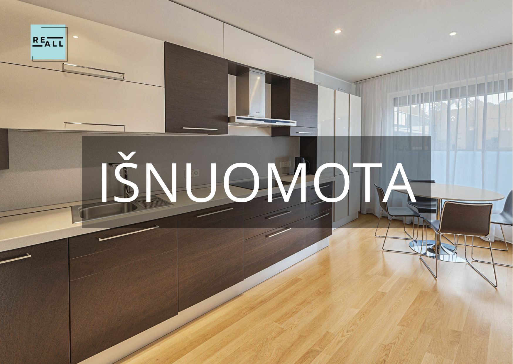IŠNUOMOJAMAS 3 KAMBARIŲ BUTAS LAMPĖDŽIUOSE 