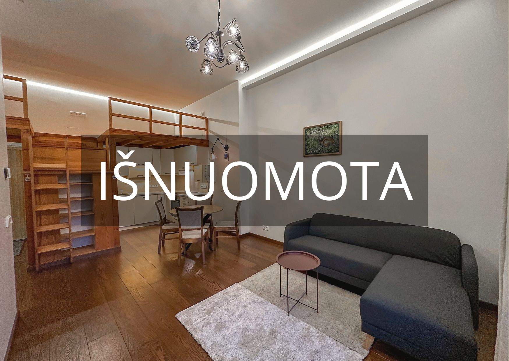 NUOMOJAMAS 2 KAMBARIŲ BUTAS KAUNE