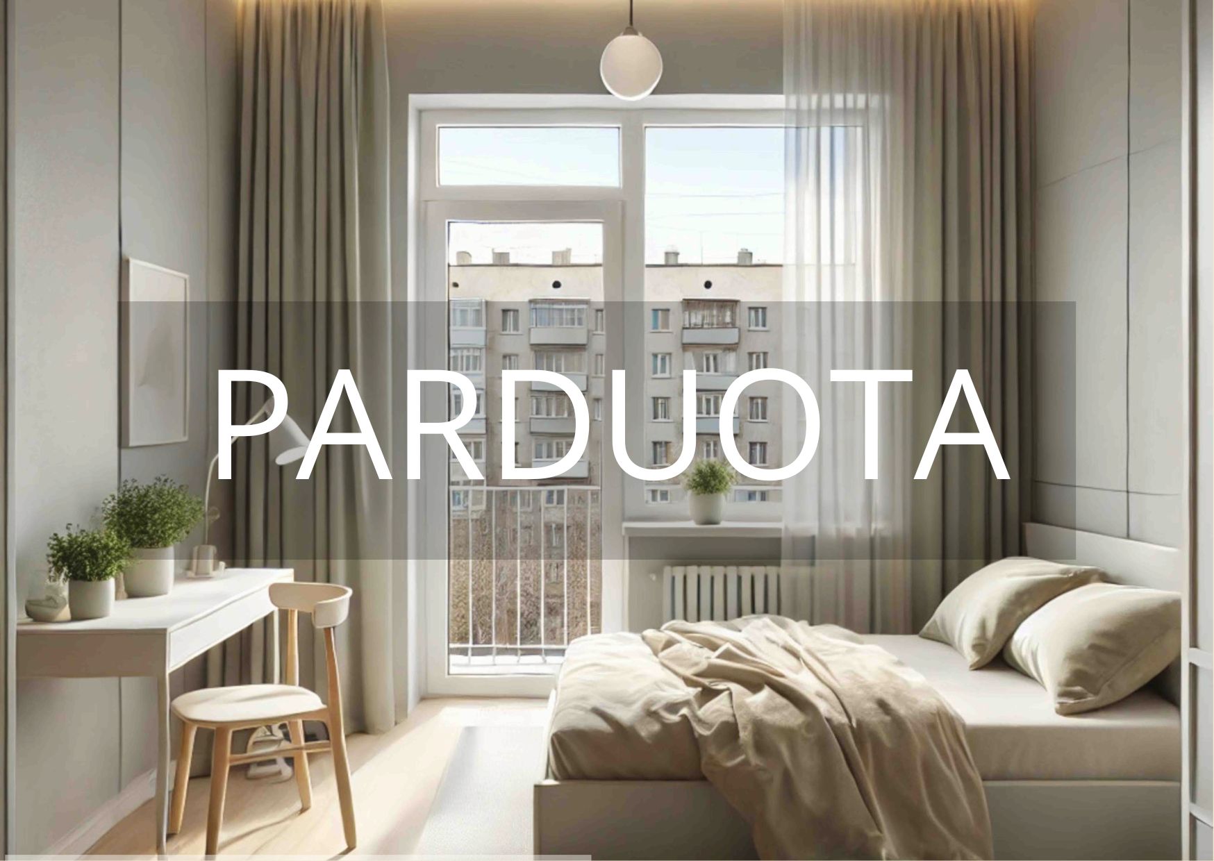 PARDUODAMAS 3 KAMBARIŲ BUTAS KAUNE