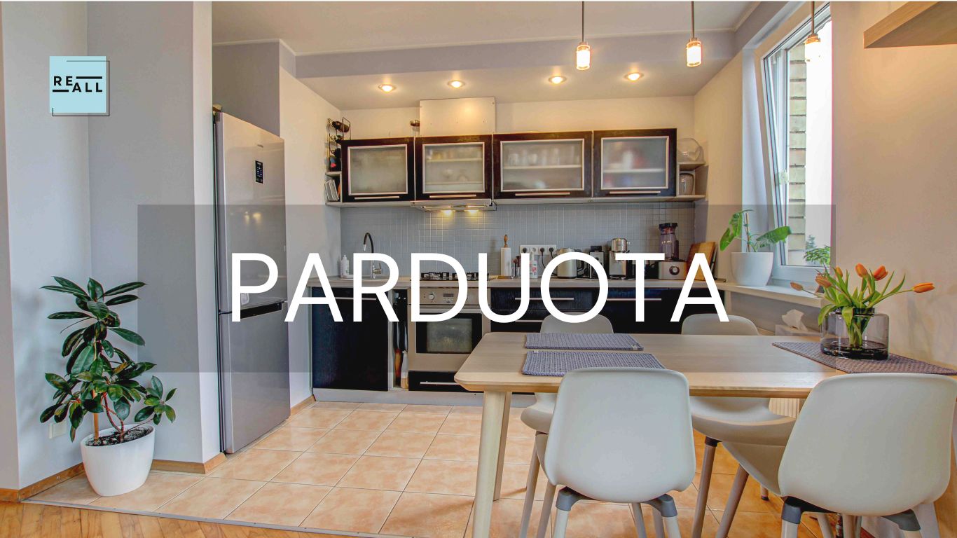 PARDUODAMAS 3 KAMBARIŲ BUTAS KAUNE