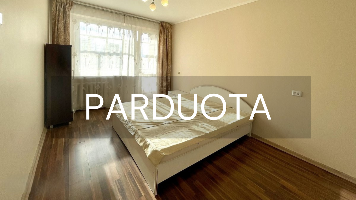 PARDUODAMAS 2 KAMBARIŲ BUTAS KAUNE