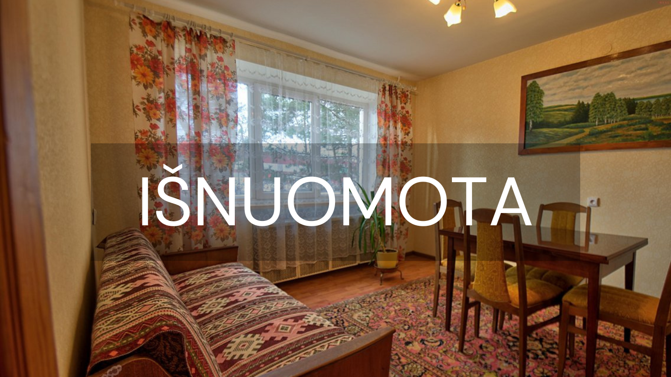 IŠNUOMOJAMAS 2 KAMBARIŲ BUTAS KAUNE