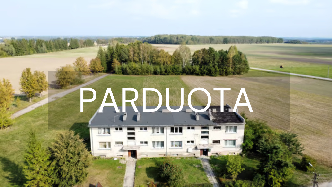 PARDUODAMAS 3 KAMBARIŲ BUTAS RASEINIŲ RAJ.