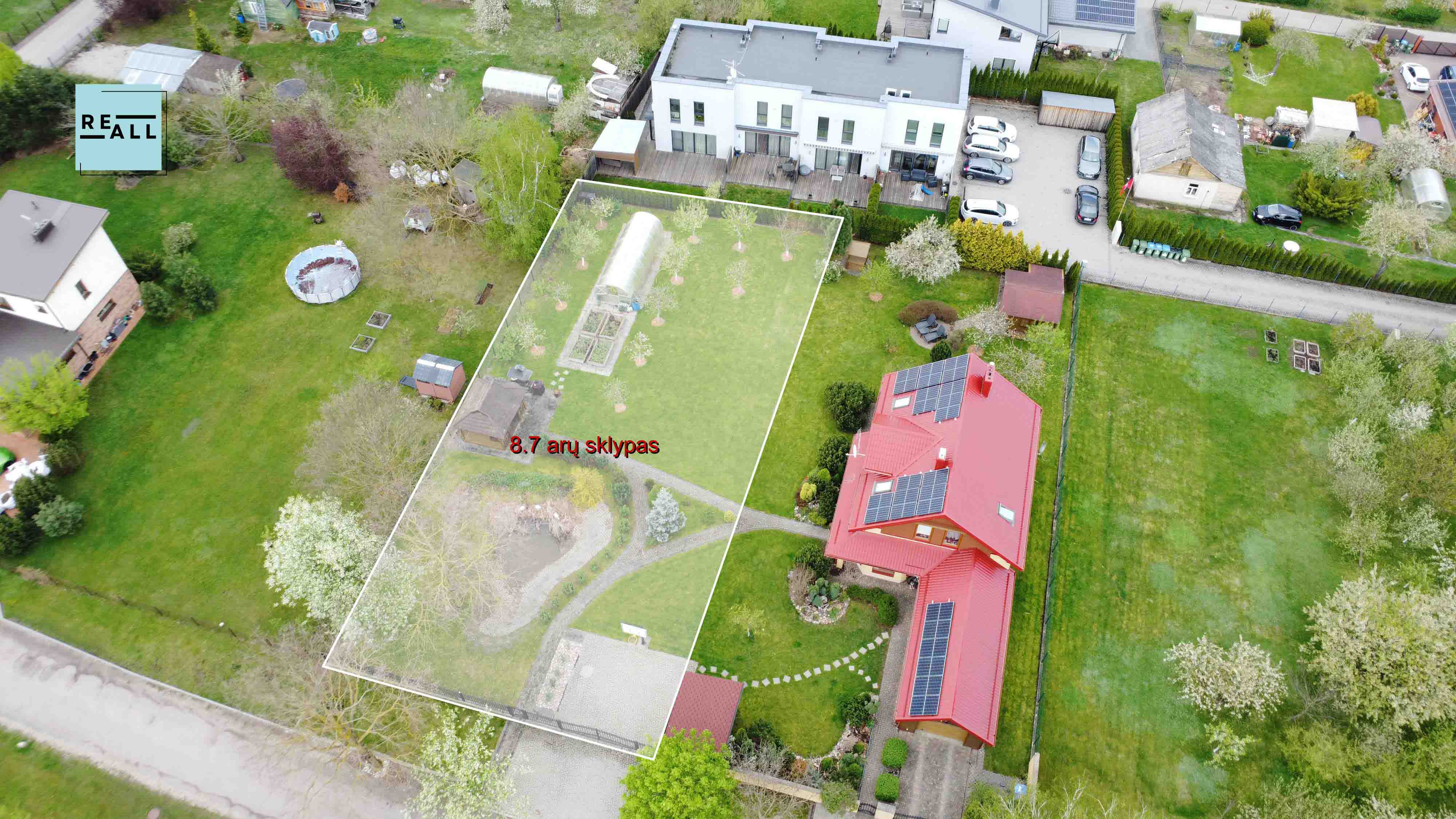 PARDUODAMAS 8,7A NAMŲ PASKIRTIES SKLYPAS - VAIŠVYDAVA, RODIŪNOS G.