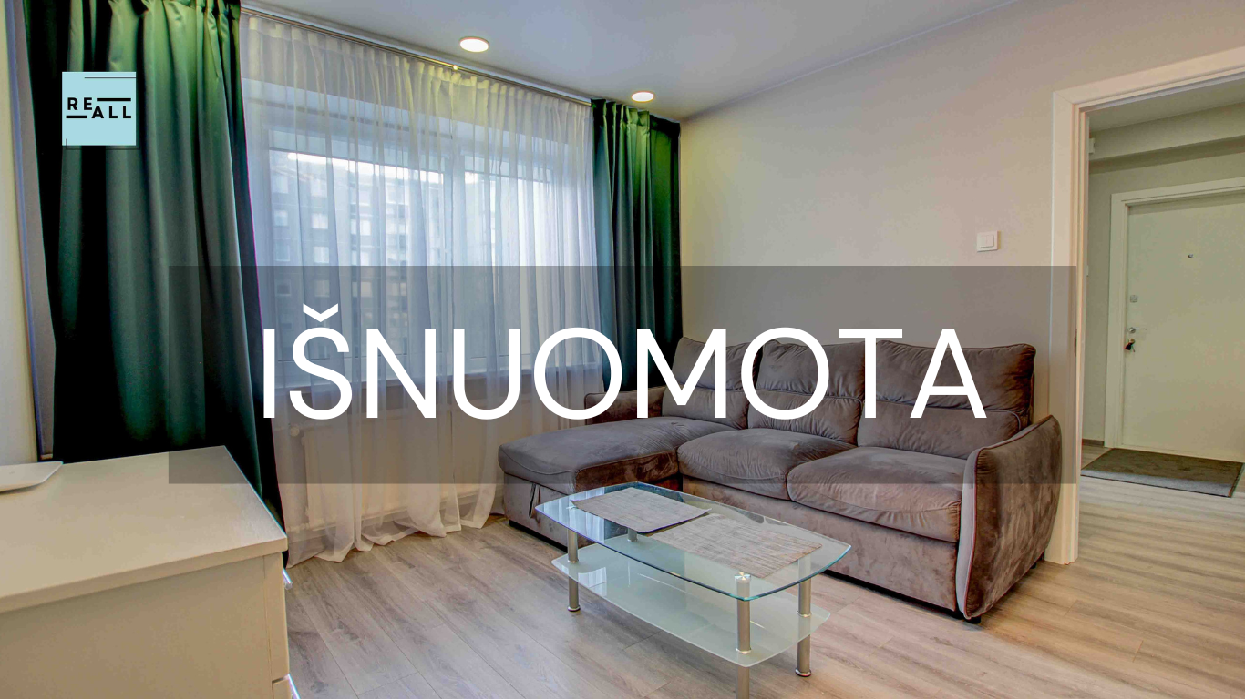 IŠNUOMOJAMAS 2 KAMBARIŲ BUTAS ŠILAINIUOSE
