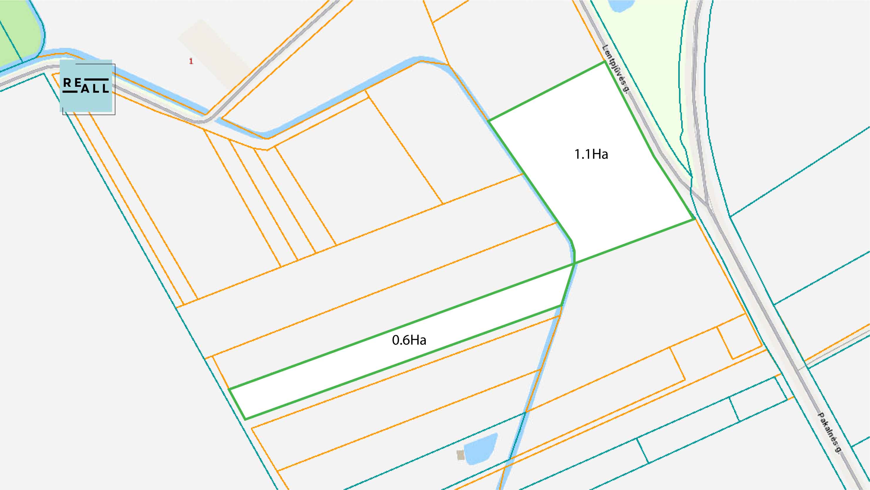 PARDUODAMI 1,61HA ŪKIO PASKIRTIES SKLYPAI - DIDŽIŪJŲ LAPIŲ K., 