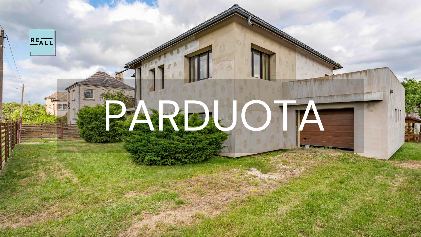 PARDUODAMAS ERDVUS, 2 AUKŠTŲ GYVENAMASIS NAMAS, RAUDONDVARIO K.