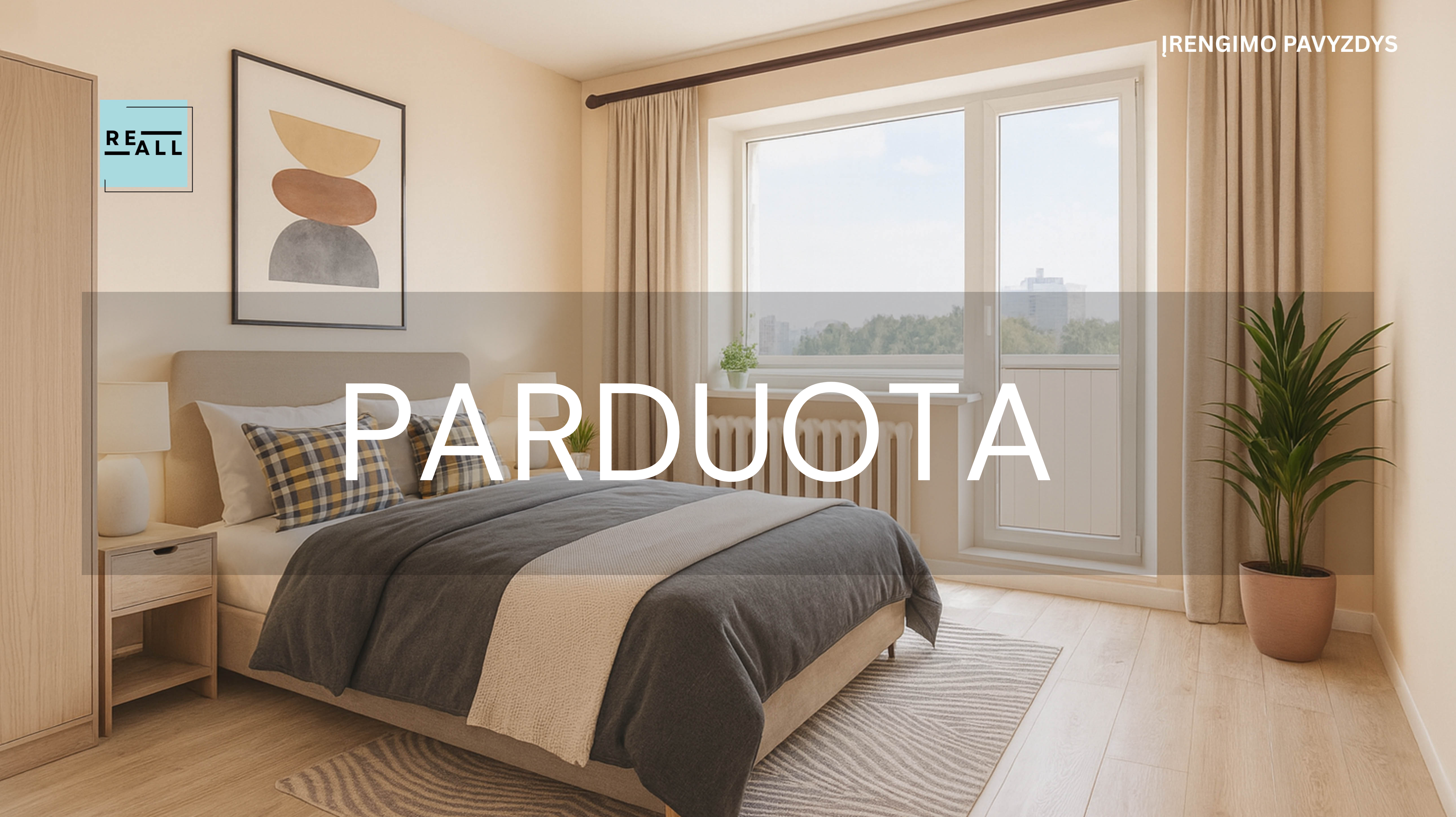 PARUODAMAS 4 KAMBARIŲ BUTAS KAUNE