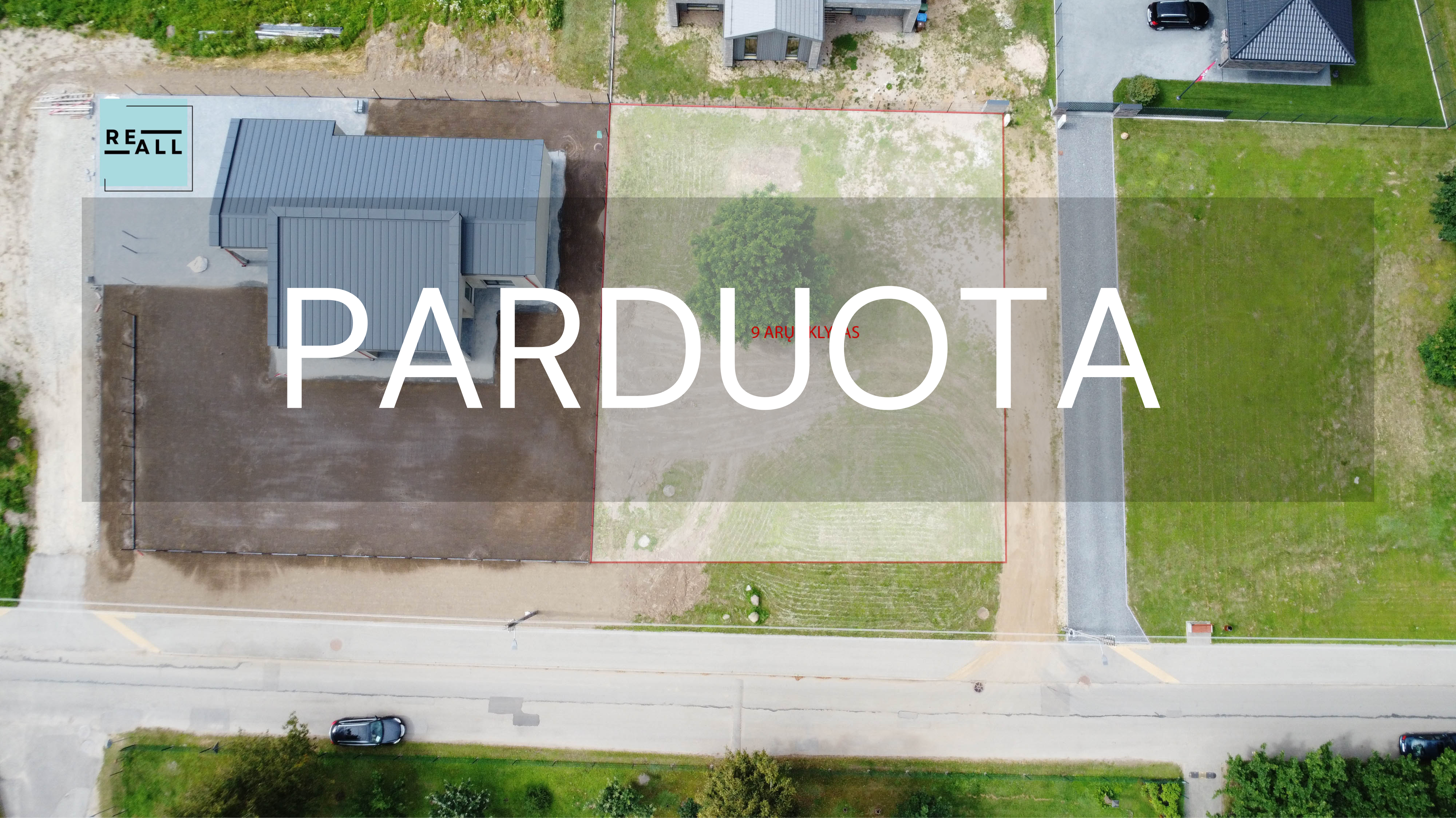 PARDUODAMAS 9,3A GYVENAMOSIOS PASKIRTIES SKLYPAS PRIENUOSE