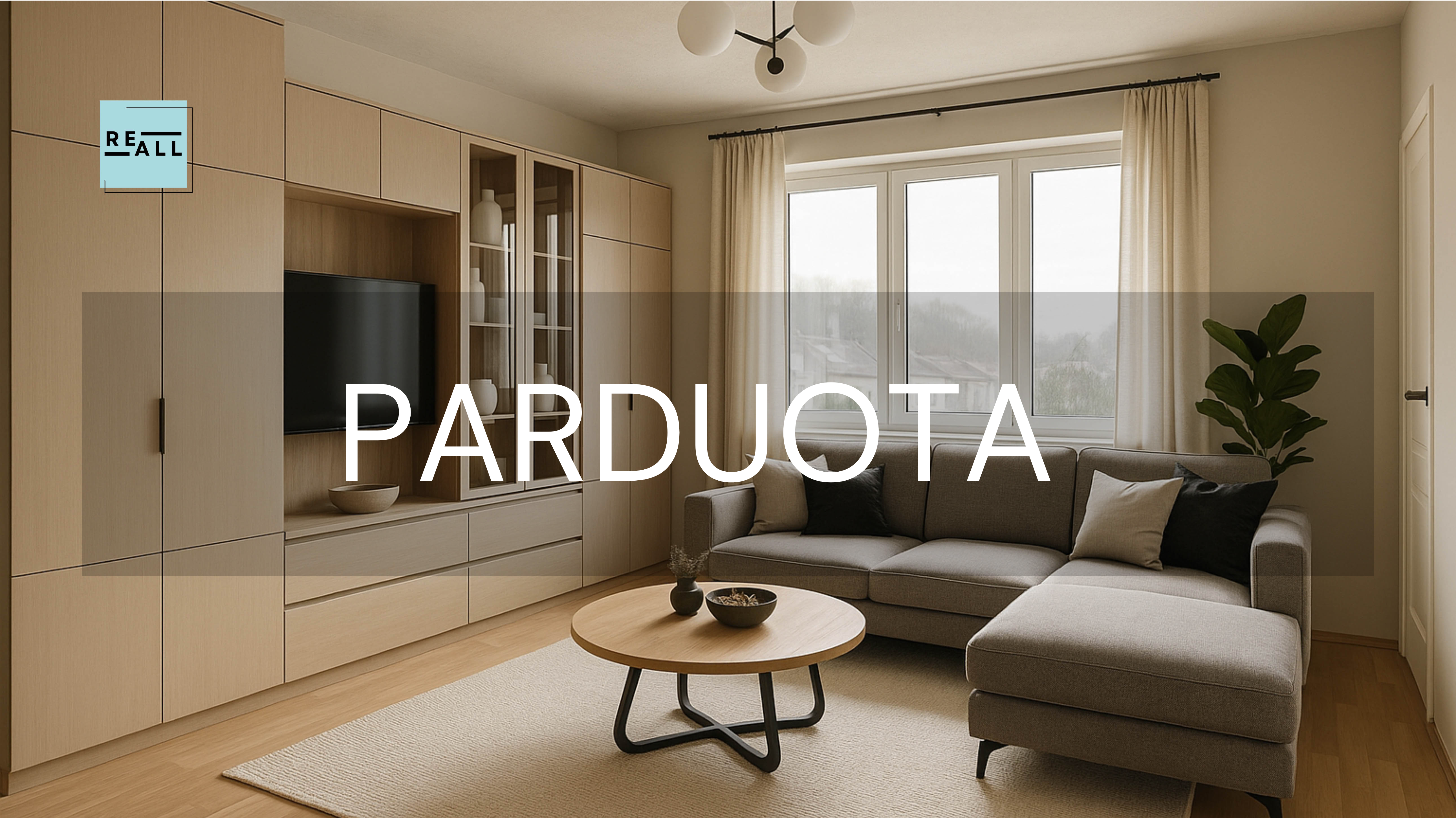 PARDUODAMAS 3 KAMBARIŲ BUTAS KAUNE