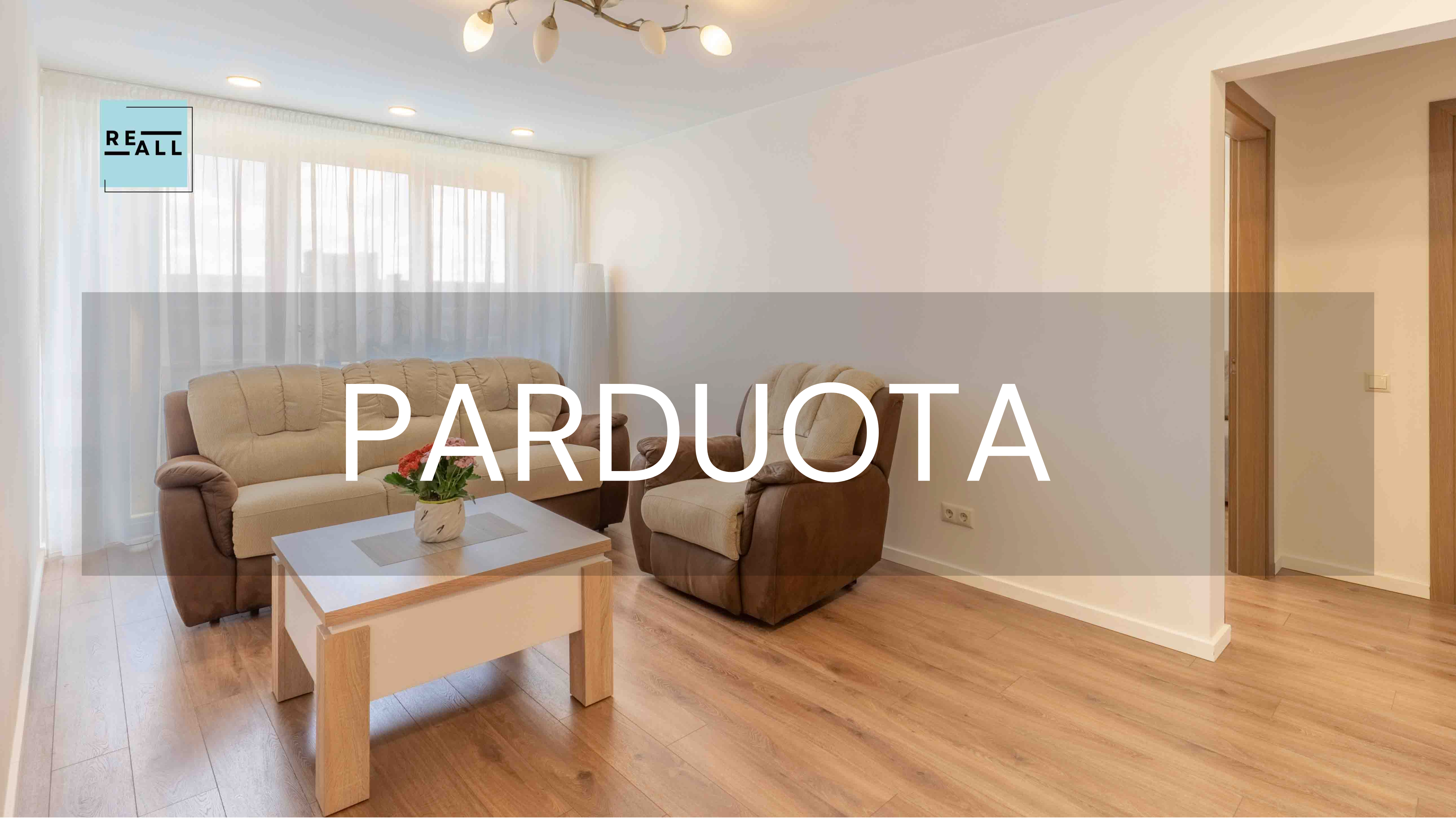 PARUODAMAS 3 KAMBARIŲ BUTAS - KAUNAS, TAIKOS PR.