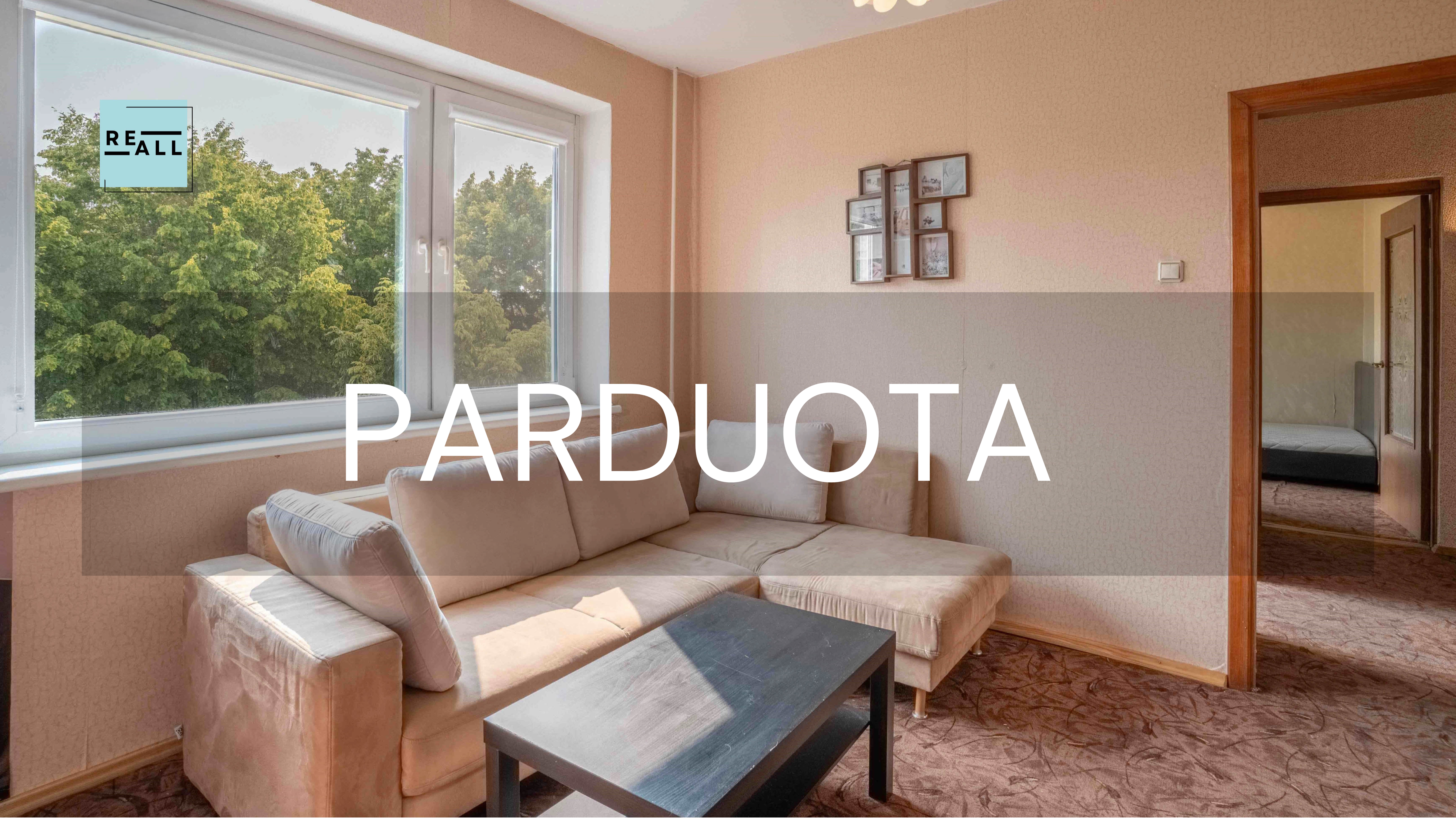 PARDUODAMAS 2 KAMBARIŲ BUTAS - KAUNAS, ŽEIMENOS G.