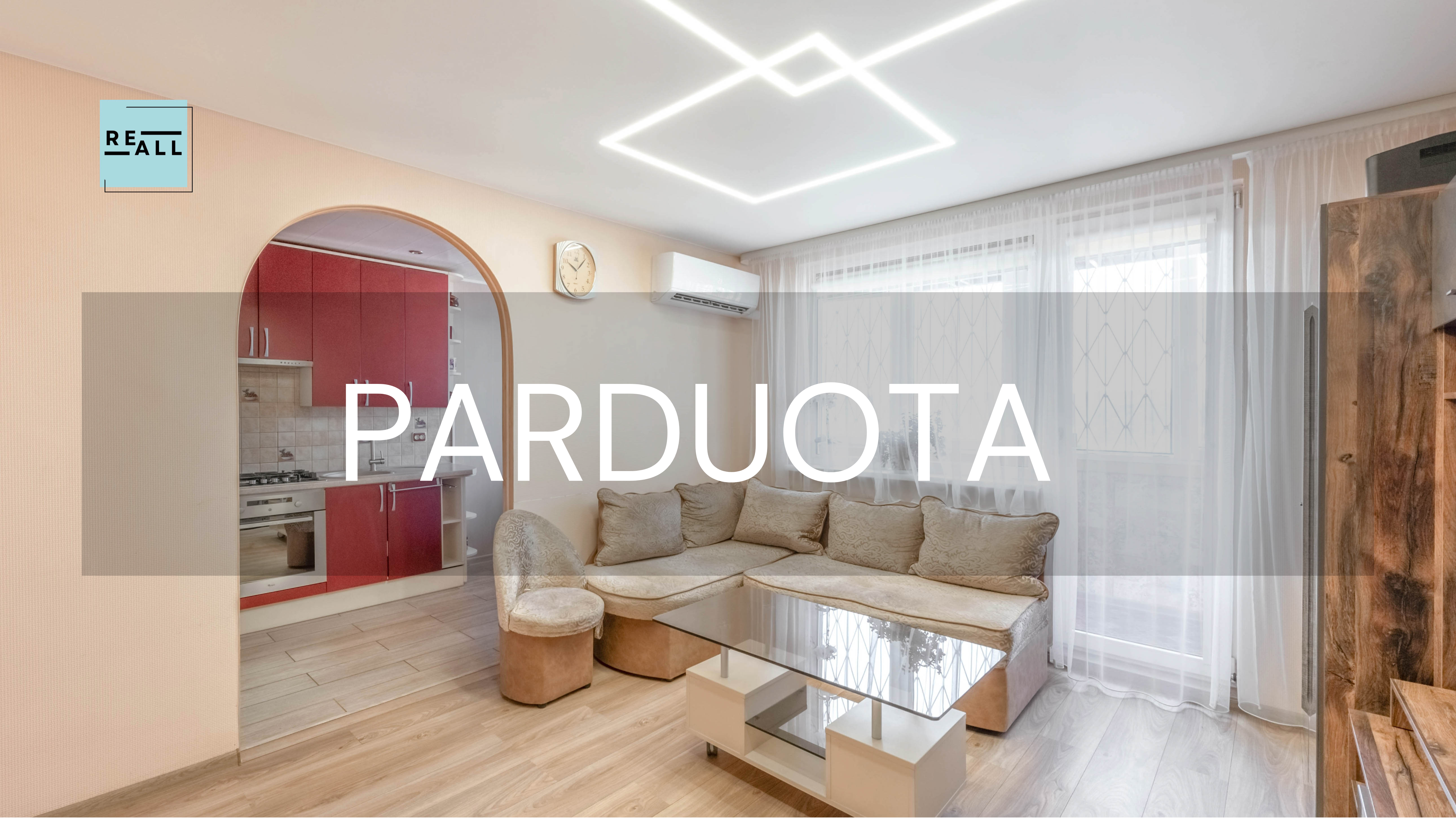 PARDUODAMAS 1 KAMBARIO BUTAS KAUNE