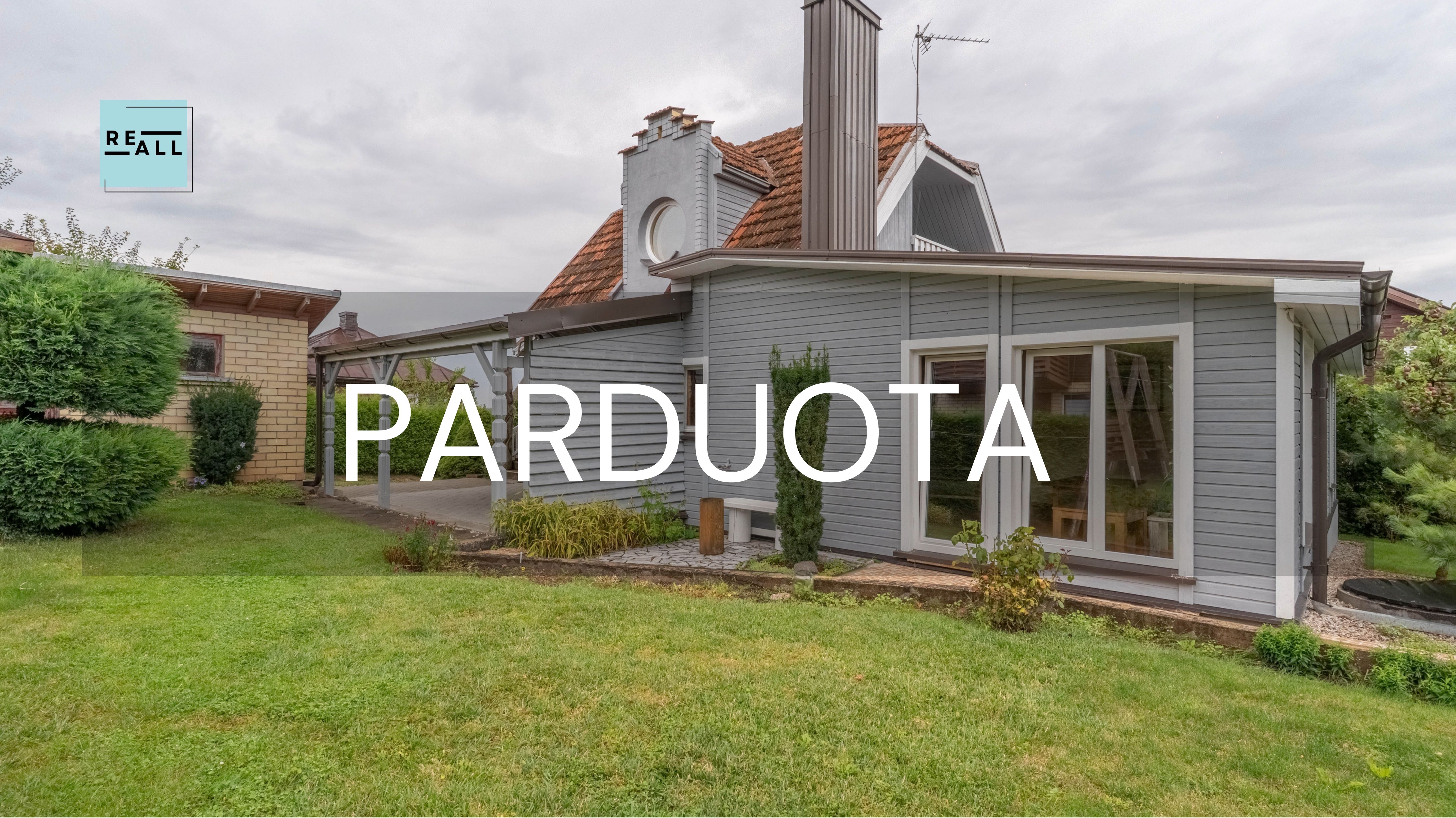 PARDUODAMAS RENOVUOTAS MŪRINIS SODO NAMAS SU DIDELIU SKLYPU – NAUJATRIOBIAI, KAUNO RAJ.