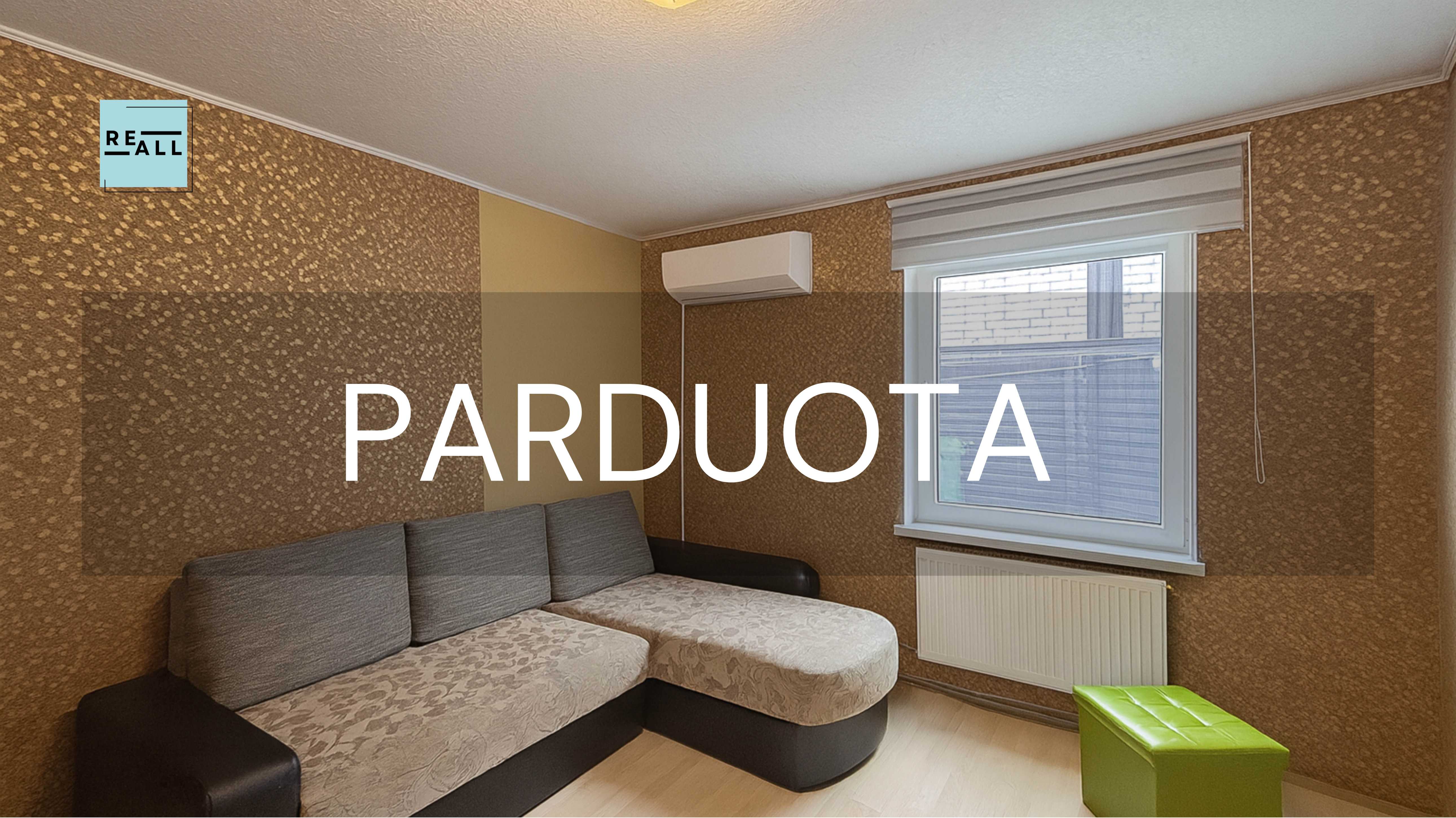 PARDUODAMAS 2 KAMBARIŲ BUTAS KAUNE