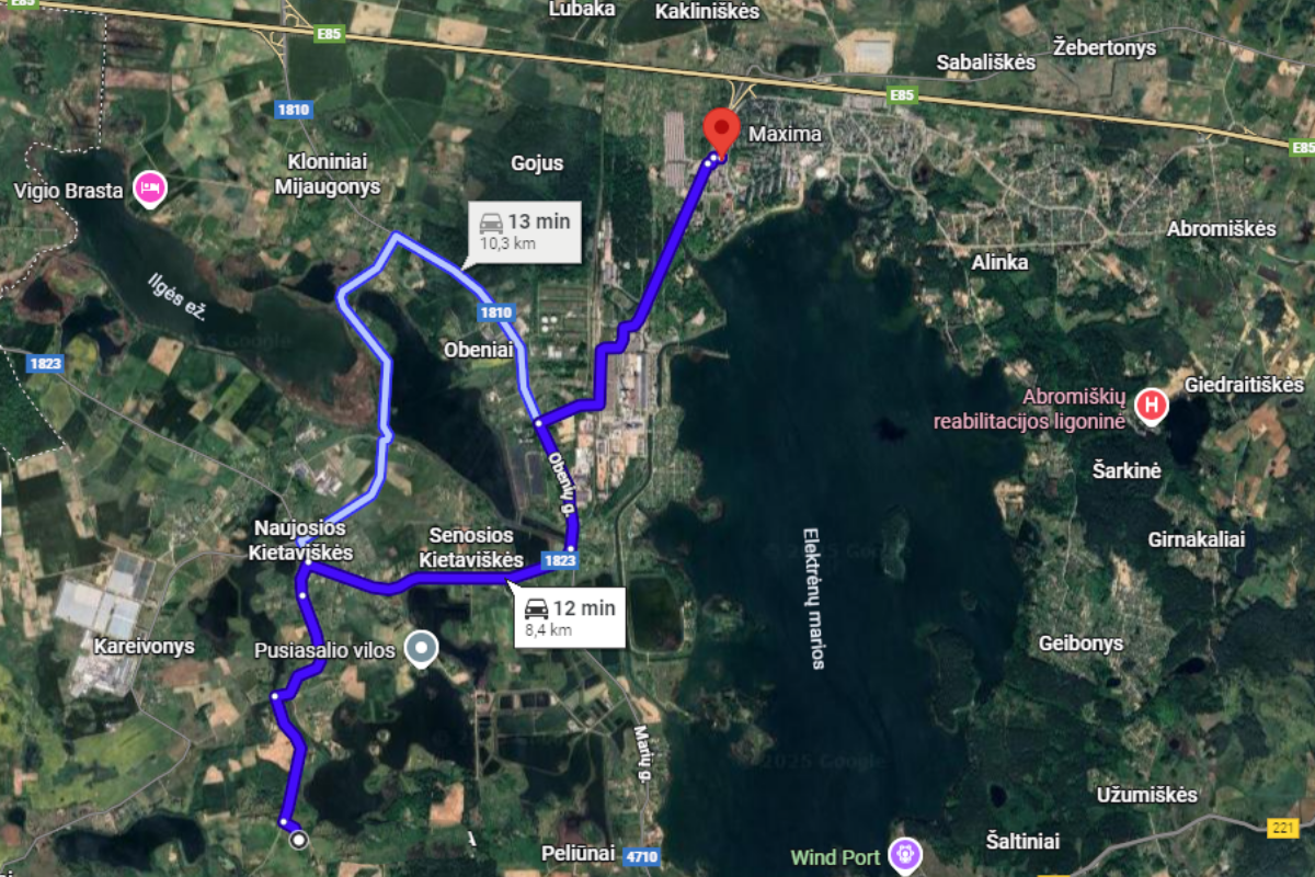  PARDUODAMAS 200A ŽEMĖS ŪKIO PASKIRTIES SKLYPAS ELEKTRĖNŲ SAV.