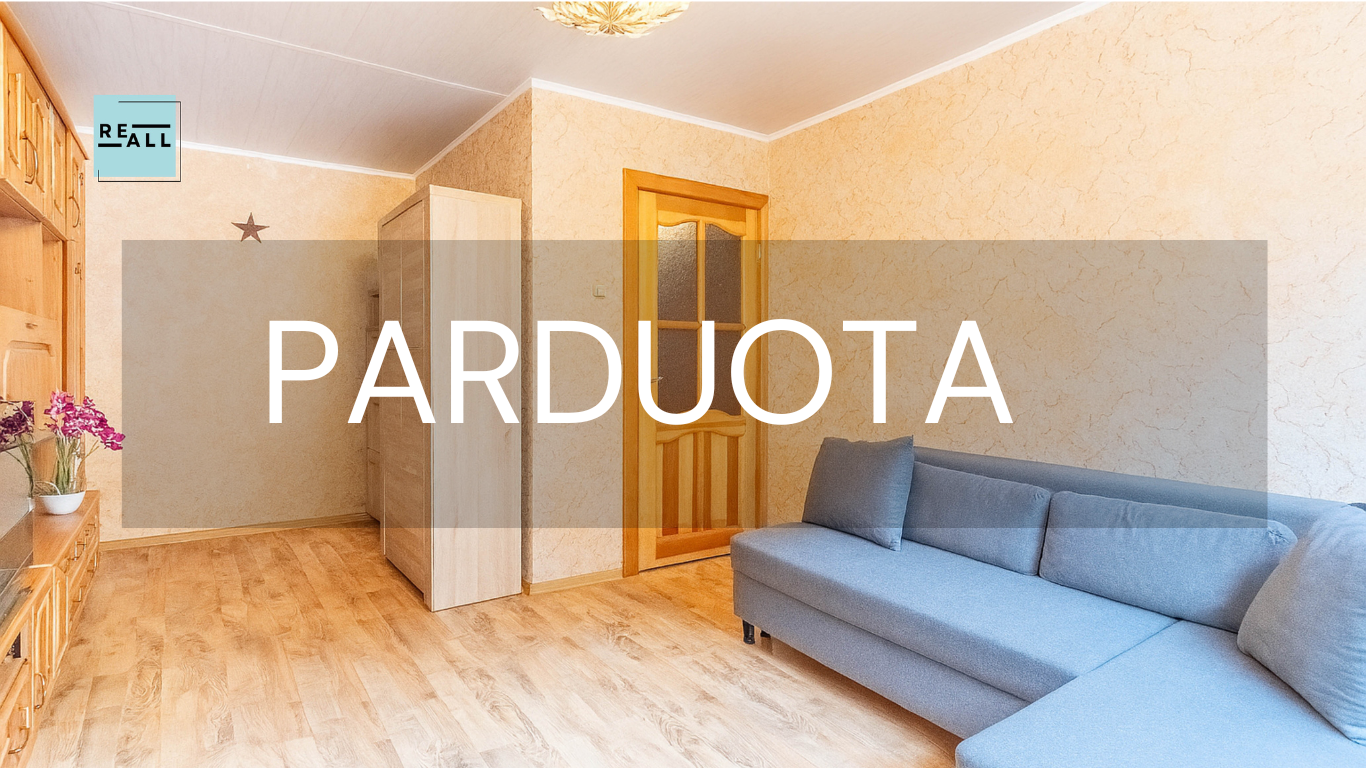 PARDUODAMAS TVARKINGAS 1 KAMBARIO BUTAS – S. LOZORAIČIO G., GARLIAVA