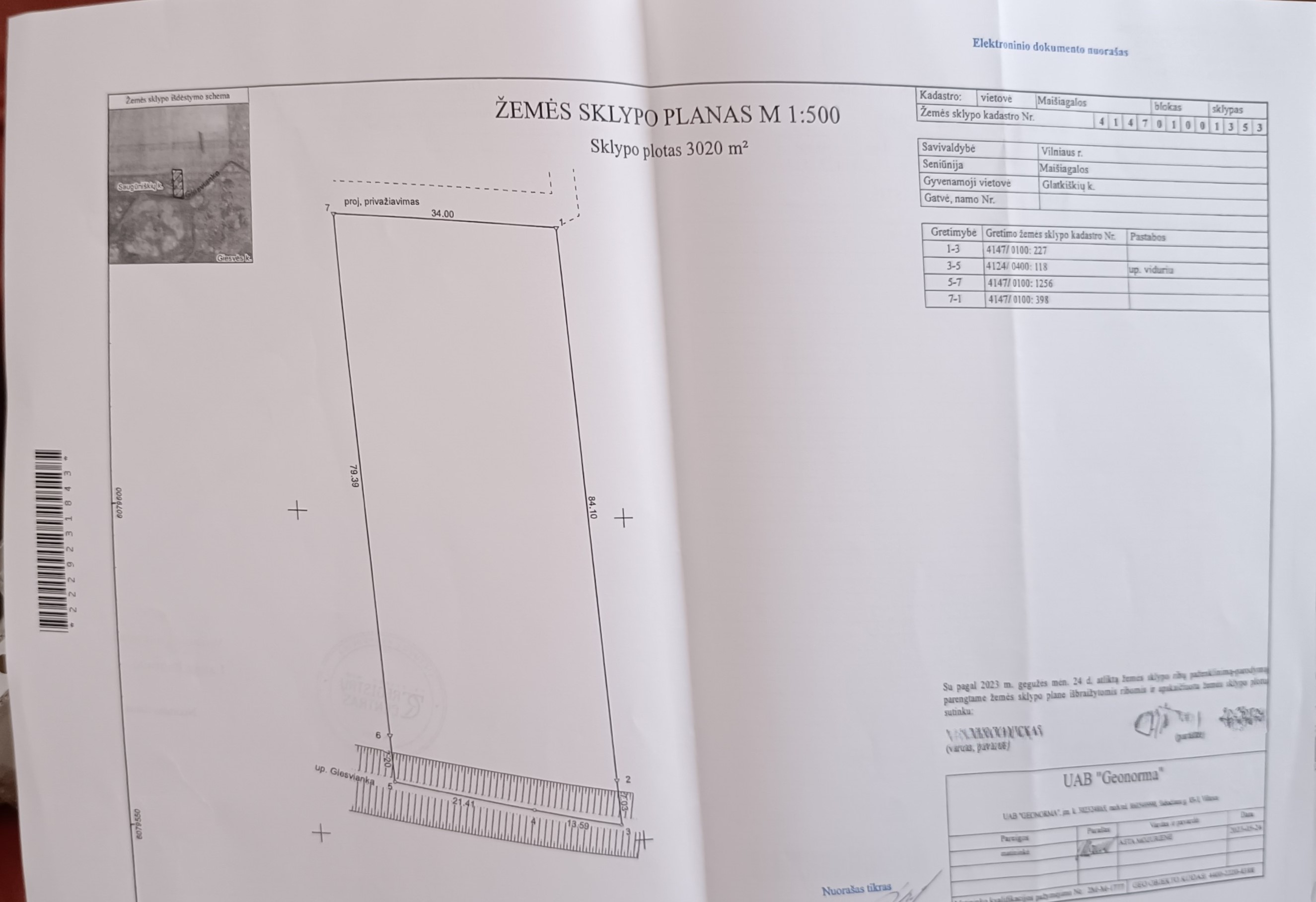 PARDUODAMAS 30,2A ŽEMĖS ŪKIO PASKIRTIES SKLYPAS VILNIAUS R.