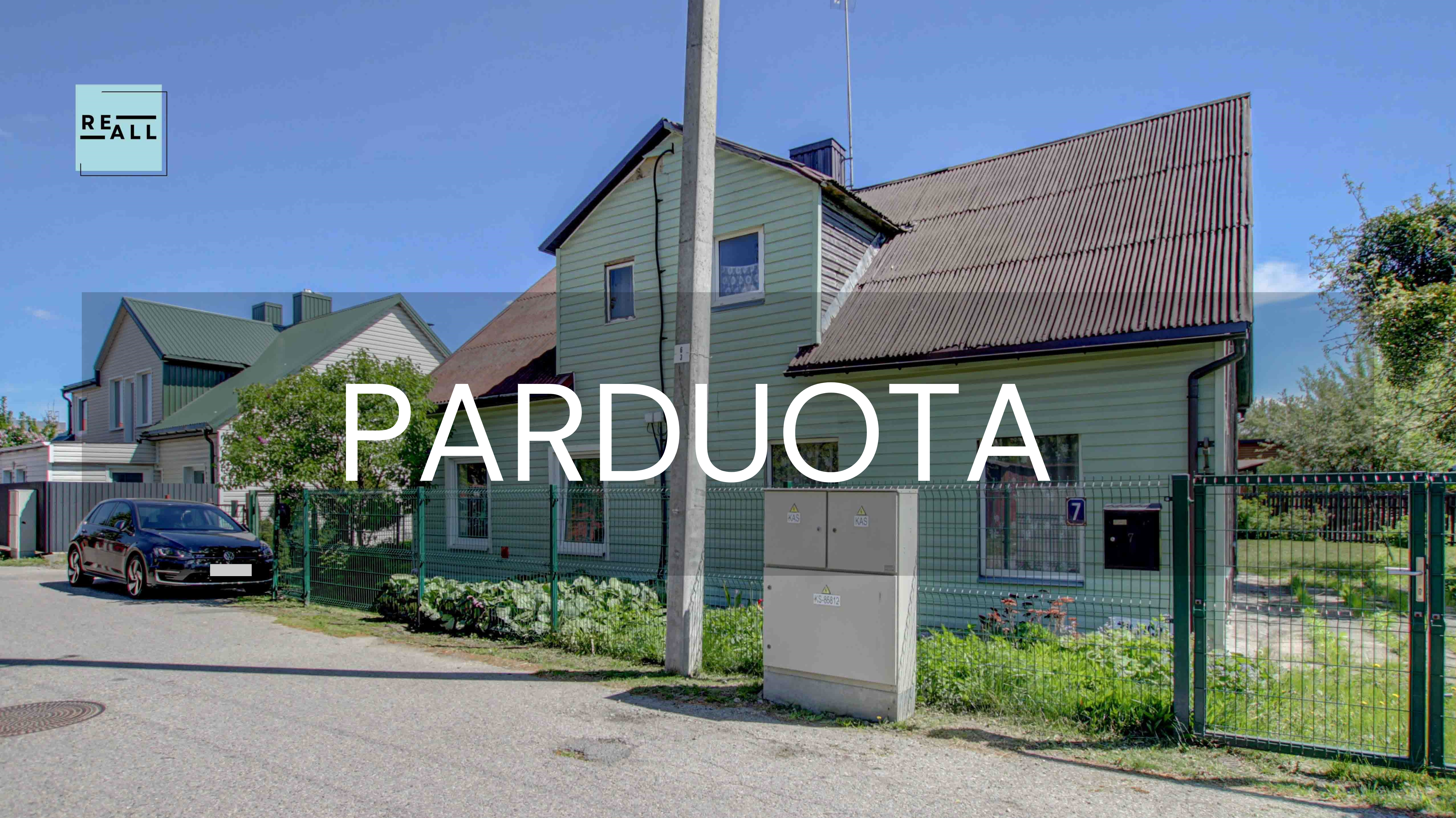 PARDUODAMA 4 KAMBARIŲ NAMO DALIS - KAUNAS, ŽILVIČIŲ G.