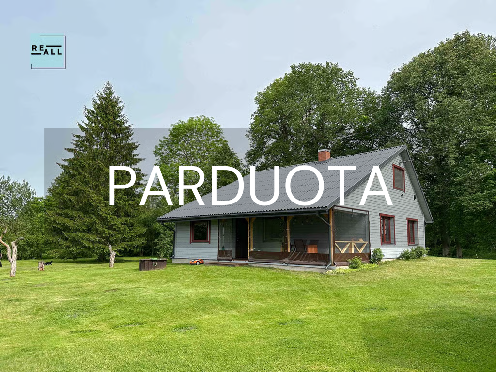 PARDUODAMA AUTENTIŠKA RĄSTINĖ SODYBA JONAVOS RAJ.