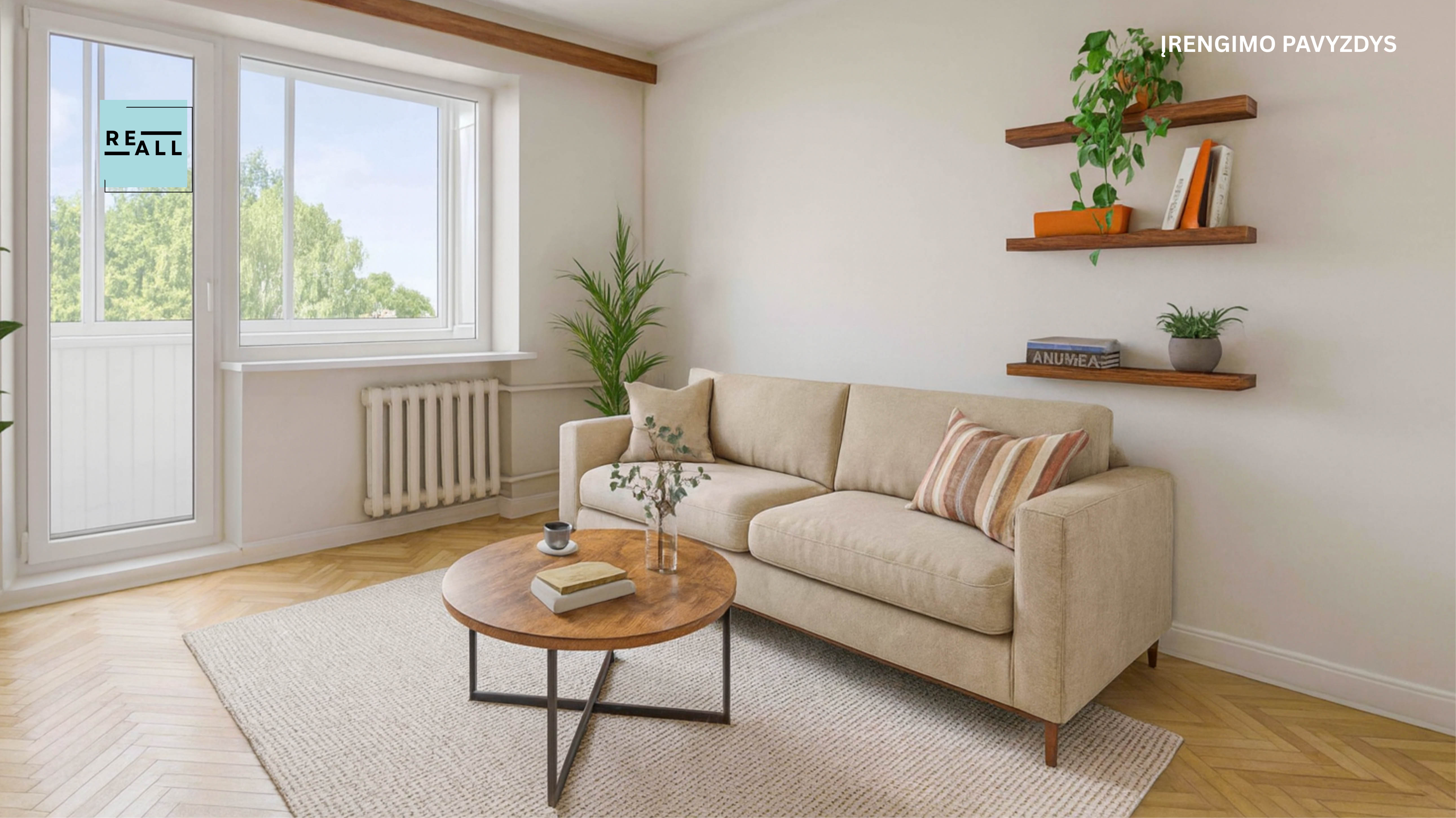 PARUODAMAS 4 KAMBARIŲ BUTAS KAUNE