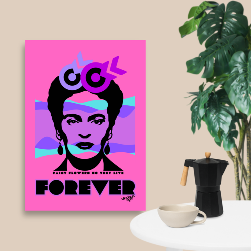 180days2go FOREVER | Pink | Enhanced Matte Paper Poster