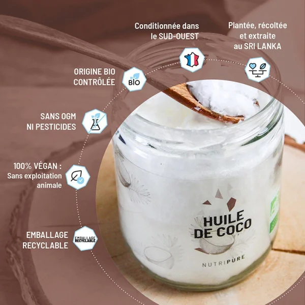 HUILE DE COCO BIO - Dakar